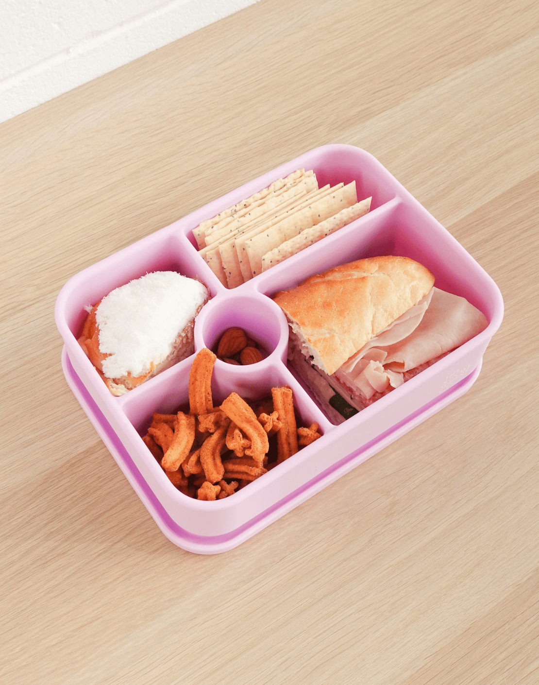 Lilac Large Silicone Bento Lunch Box (PRE-ORDER)
