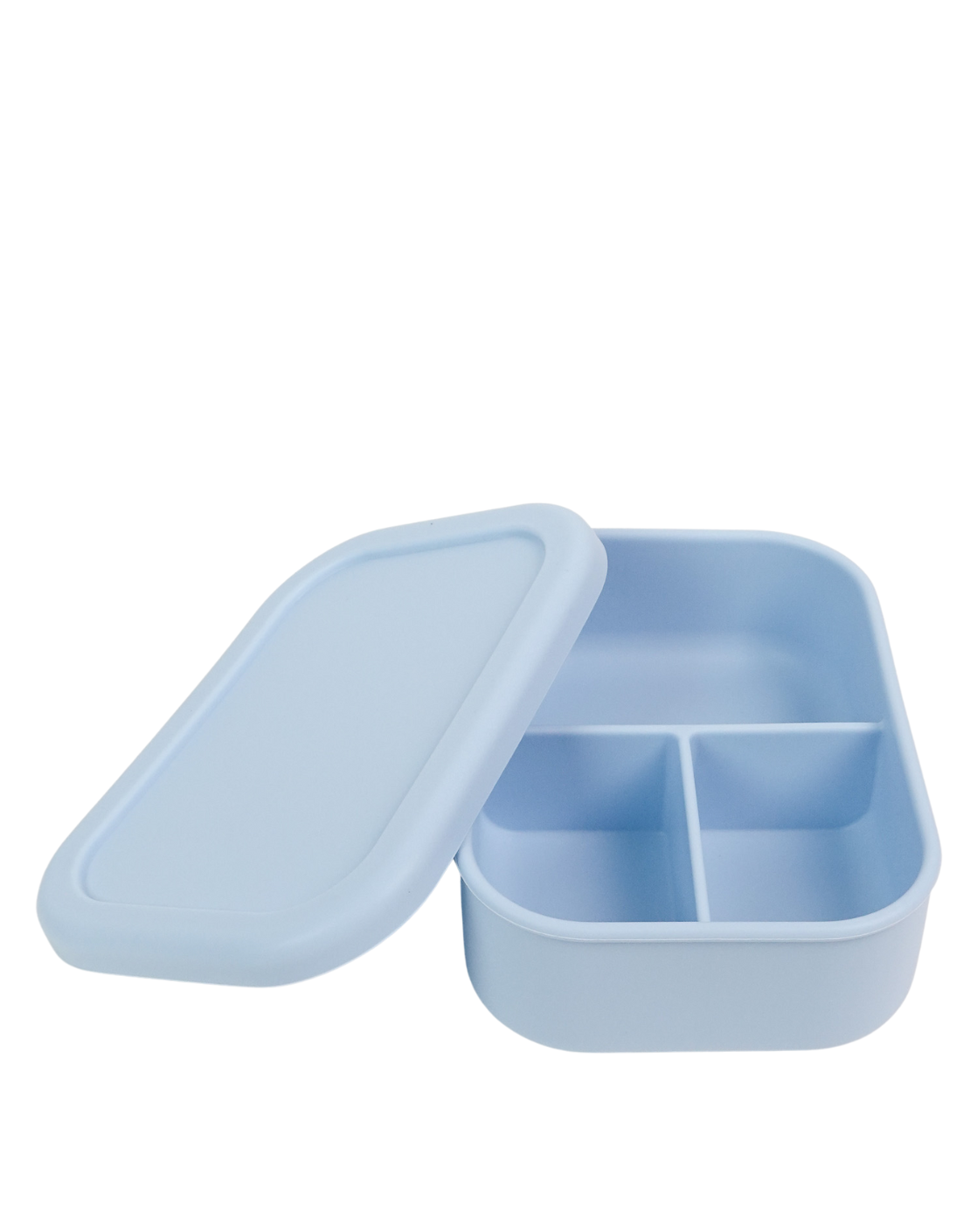 Powder Blue Silicone Bento Lunch Box