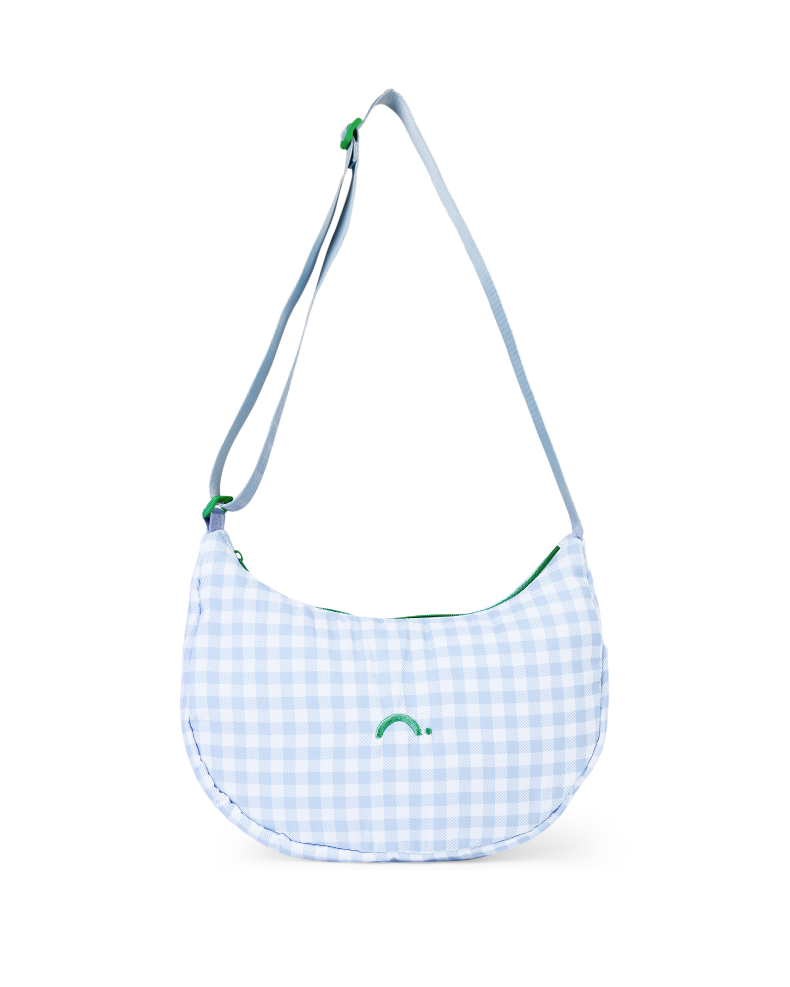 Blueberry Medium Crescent Bag