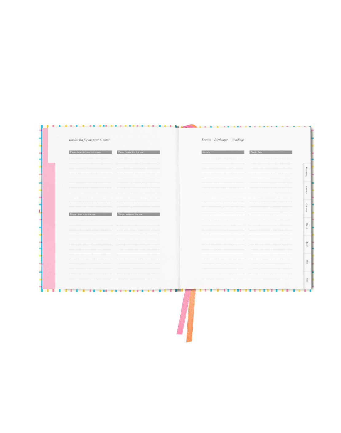 Playful Plaid 2024 Hardcover Agenda (PRE-ORDER)