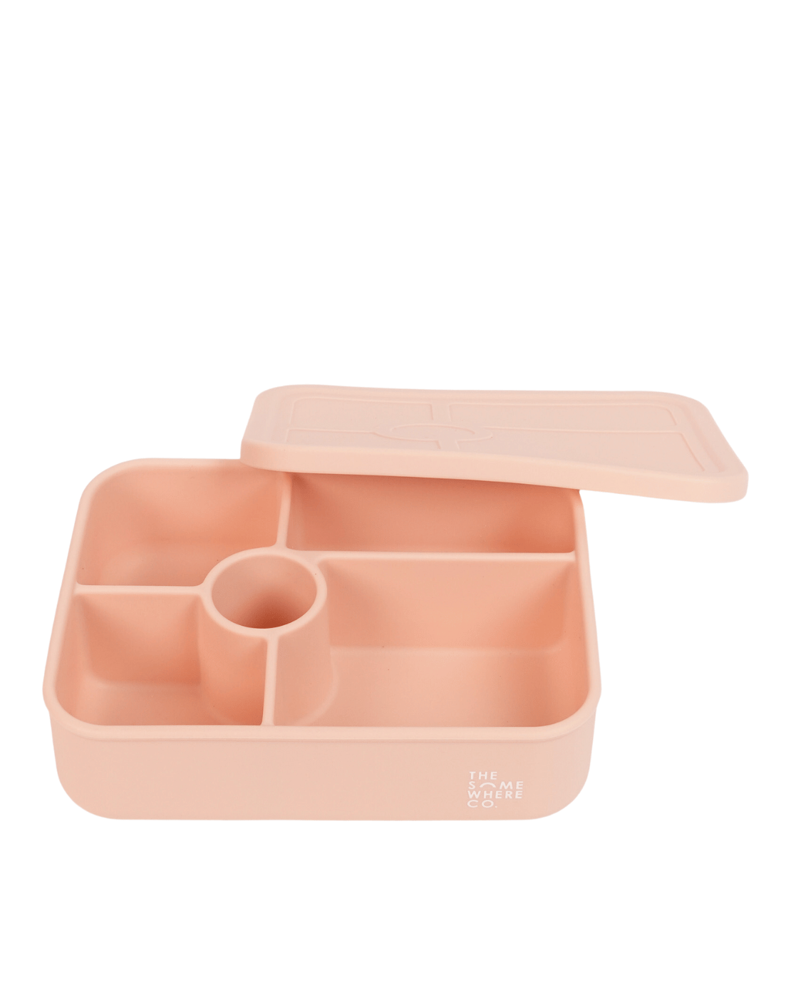 Blush Large Silicone Bento Lunch Box