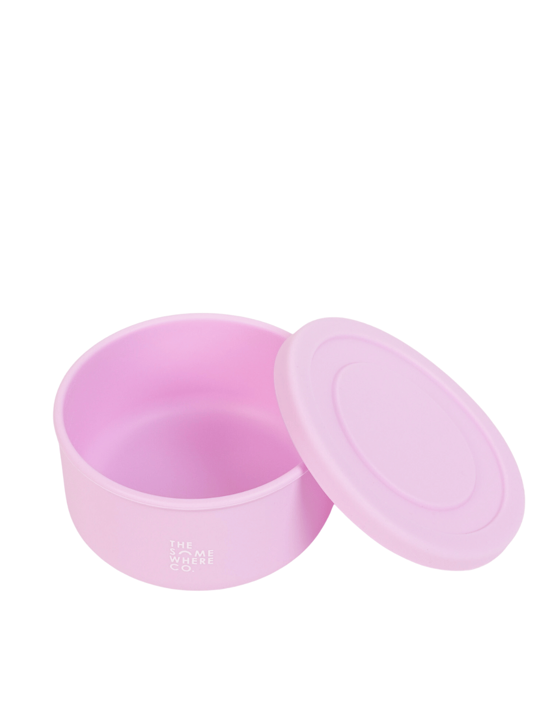 Lilac Round Silicone Lunch Box