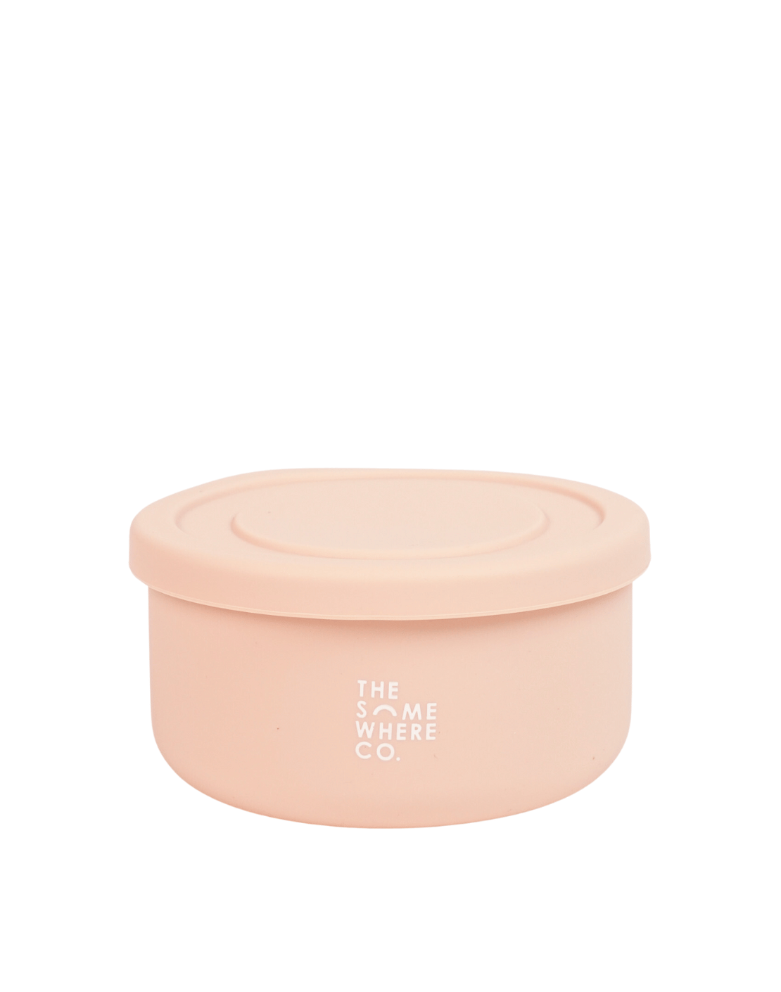 Blush Round Silicone Lunch Box