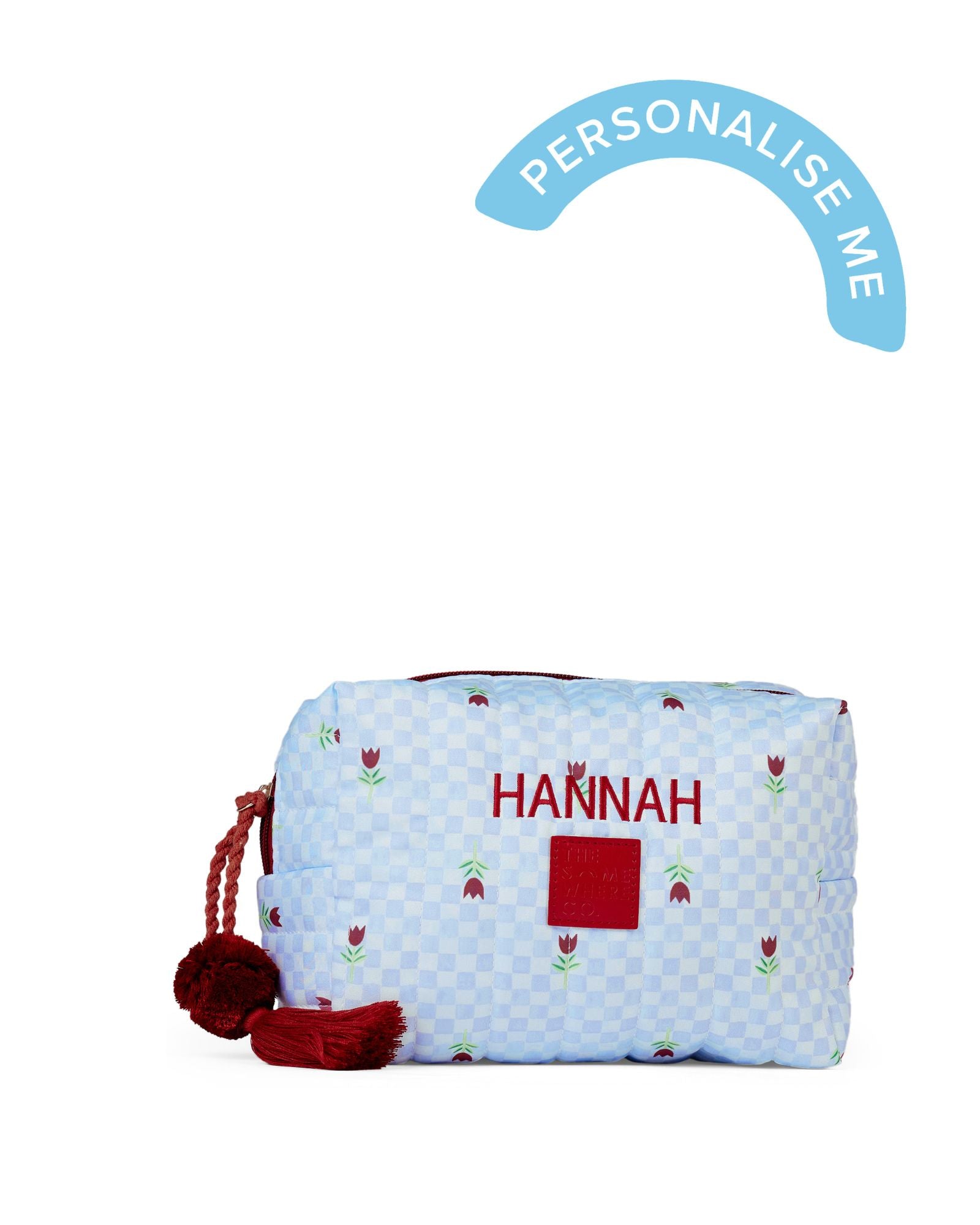 Personalised Buy Myself Flowers Cosmetic Case