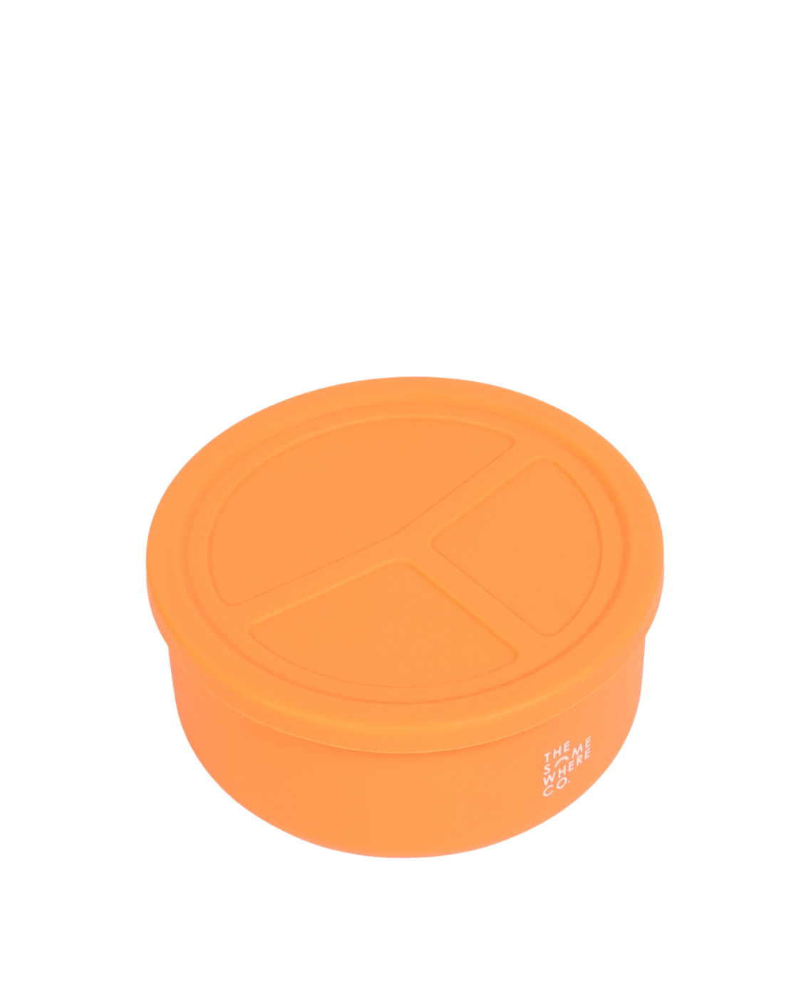 Apricot Round Silicone Bento Lunch Box