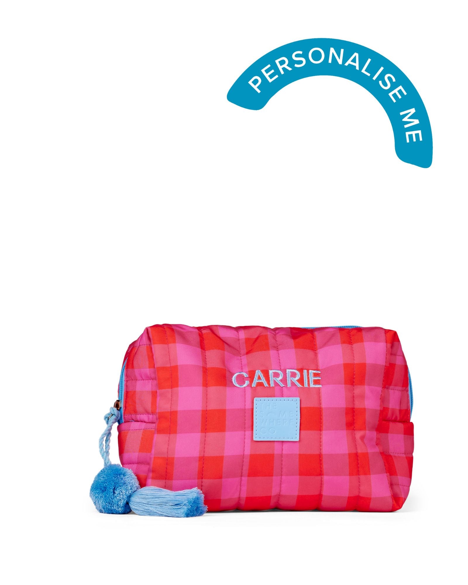 Personalised Cherry Pie Cosmetic Case