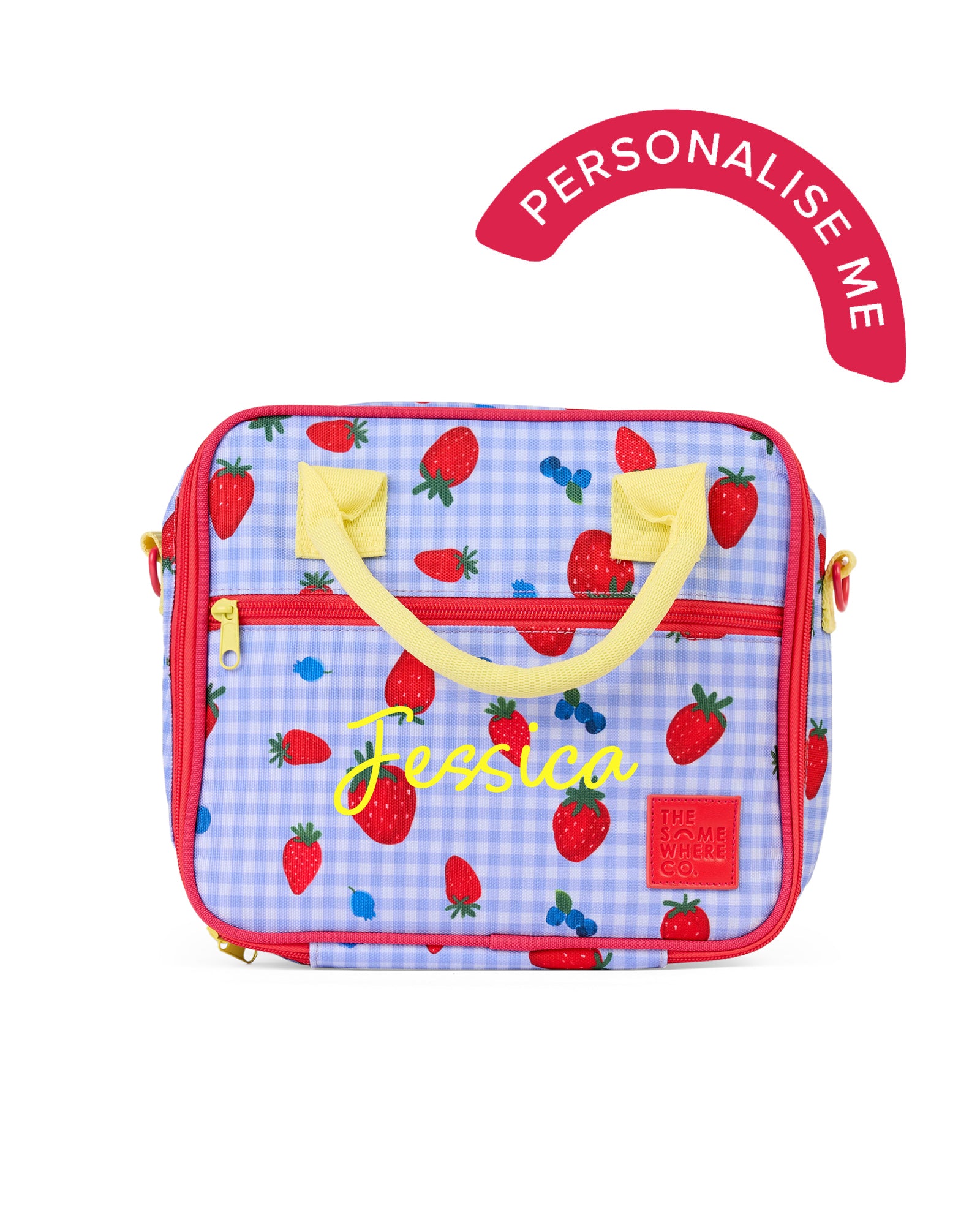 Personalised Berry Patch Mini Lunch Case