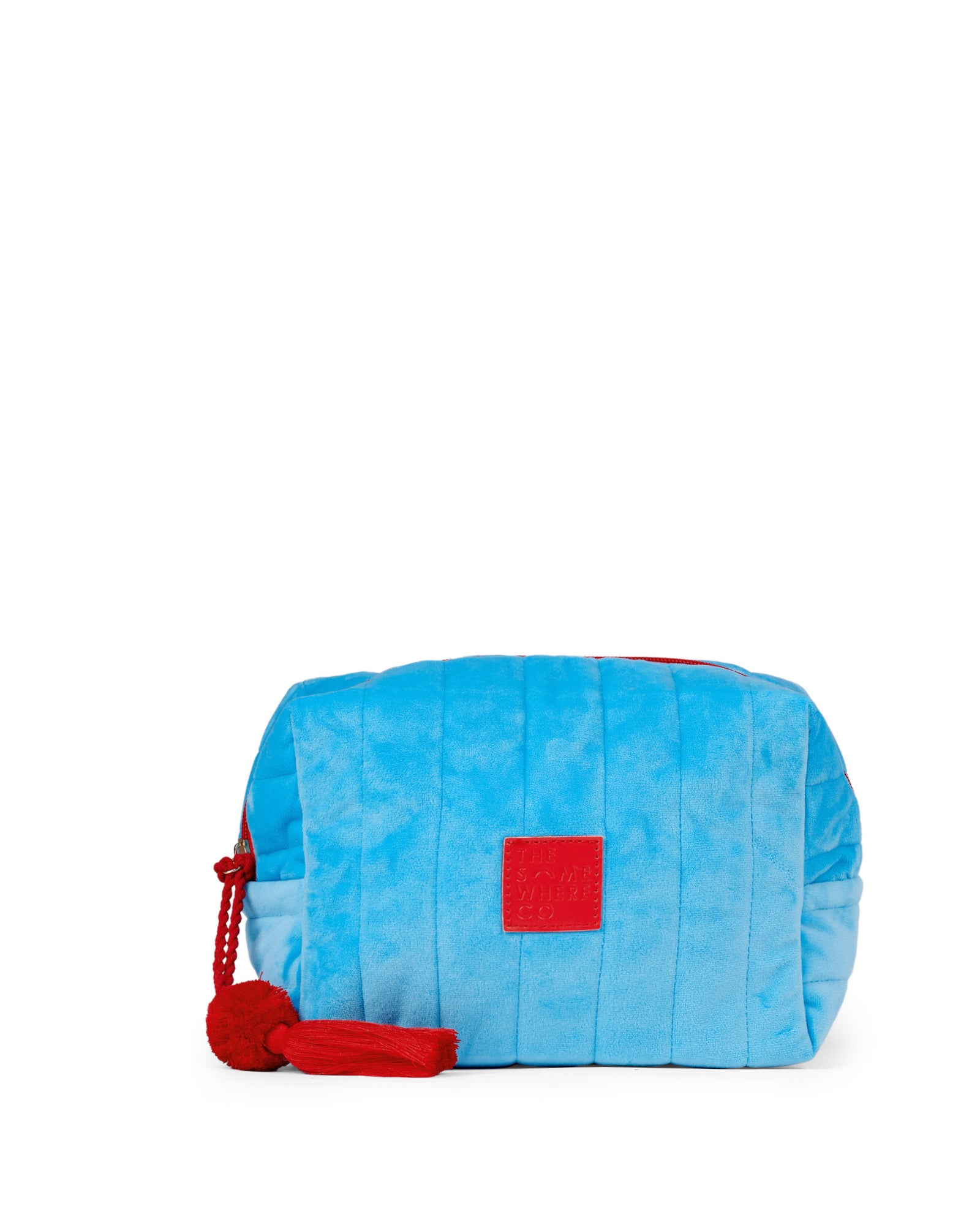 Blue Velvet Cosmetic Case