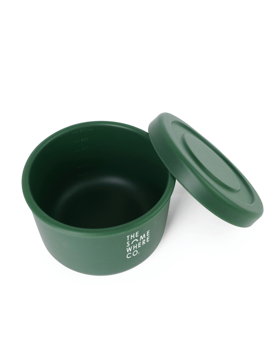 Forest Green Silicone Snack Box