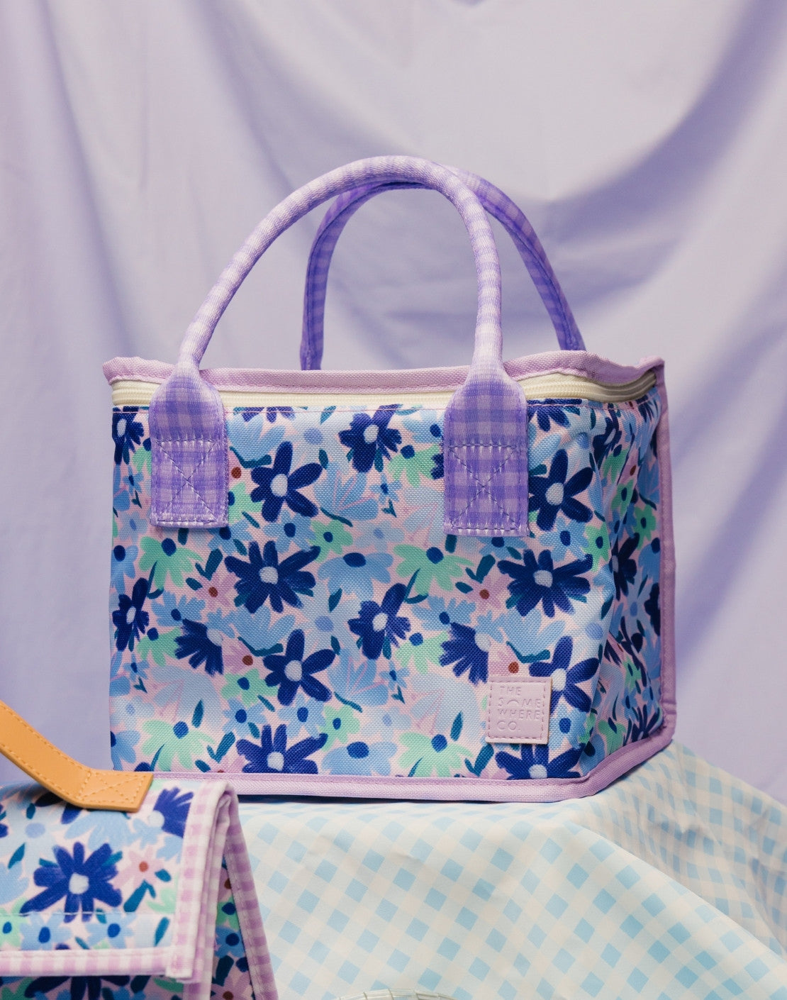 Blue Meadow Lunch Bag