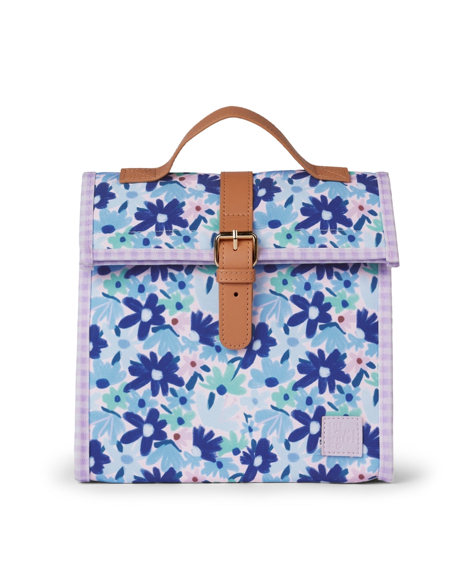 Blue Meadow Lunch Satchel