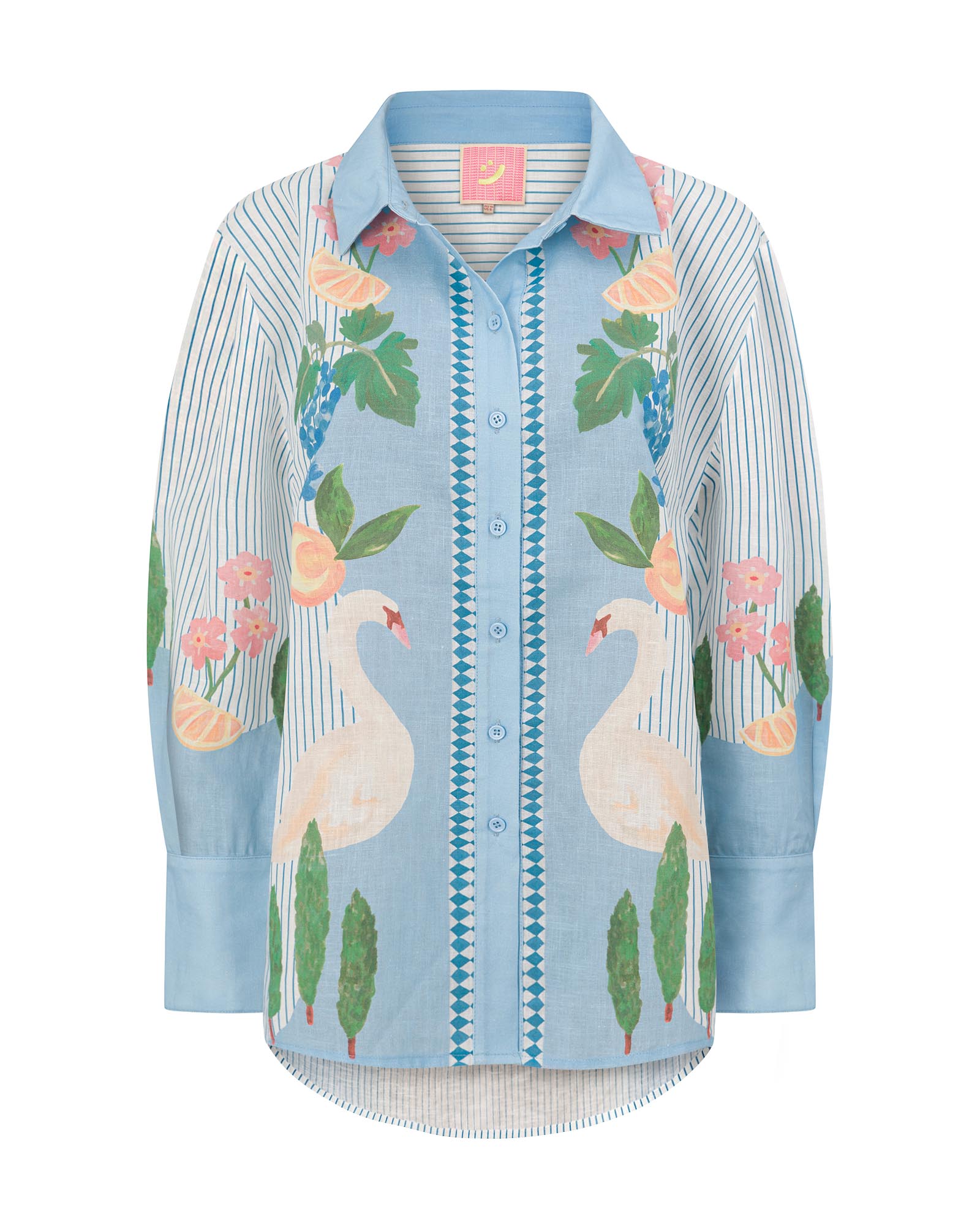 PRE-ORDER Swan Lake Oversized Long Sleeve Shirt