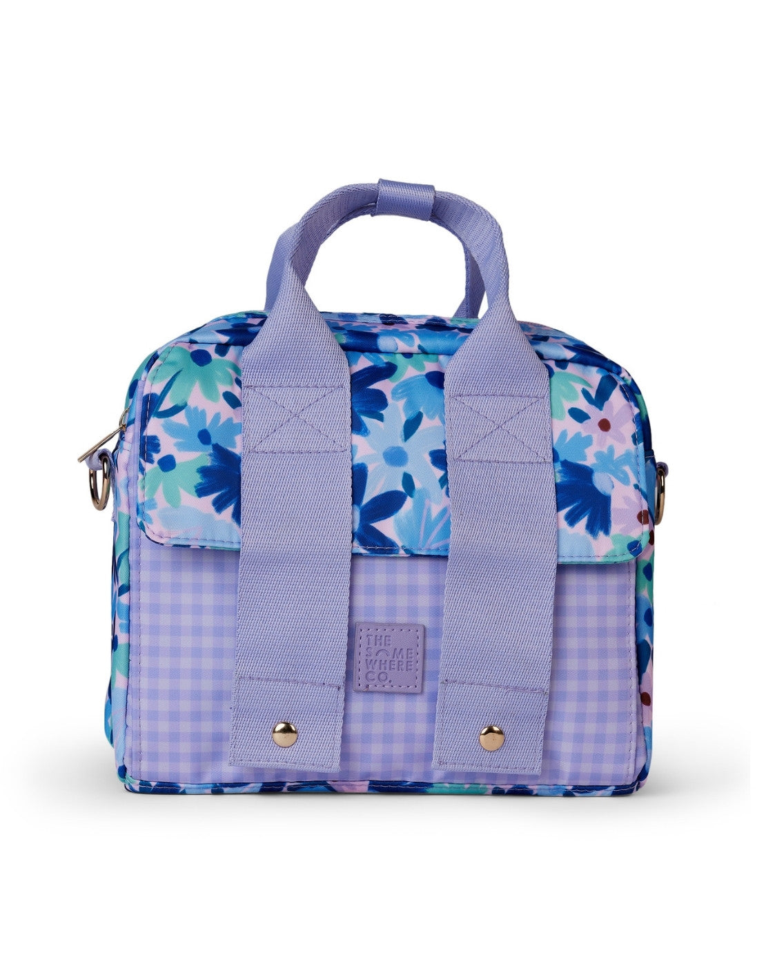 Blue Meadow Lunch Tote