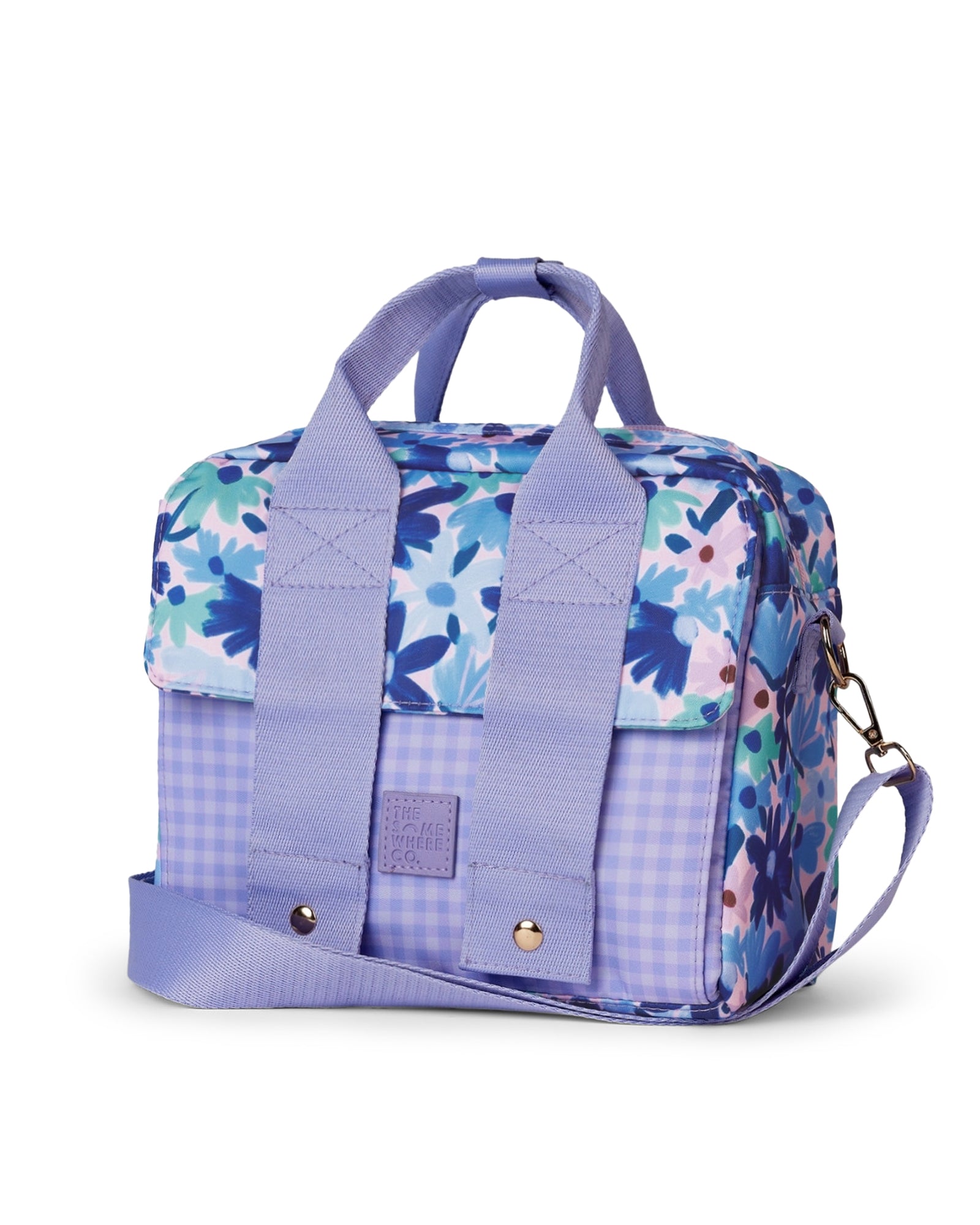 Blue Meadow Lunch Tote