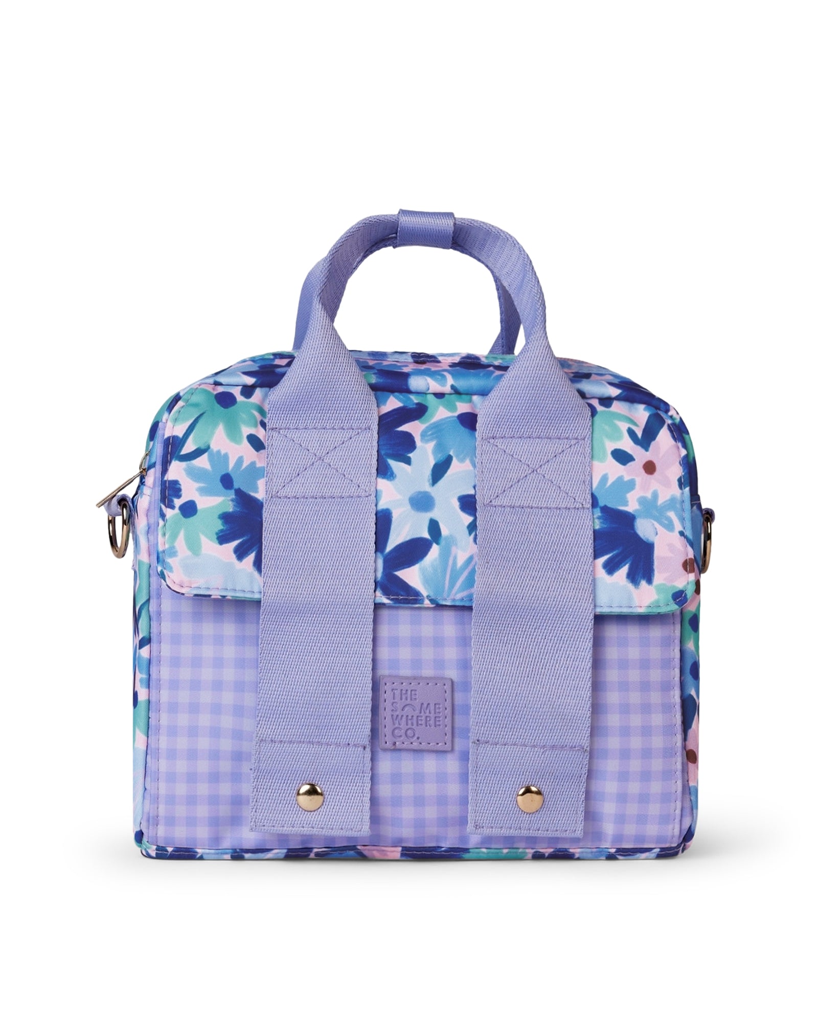 Blue Meadow Lunch Tote