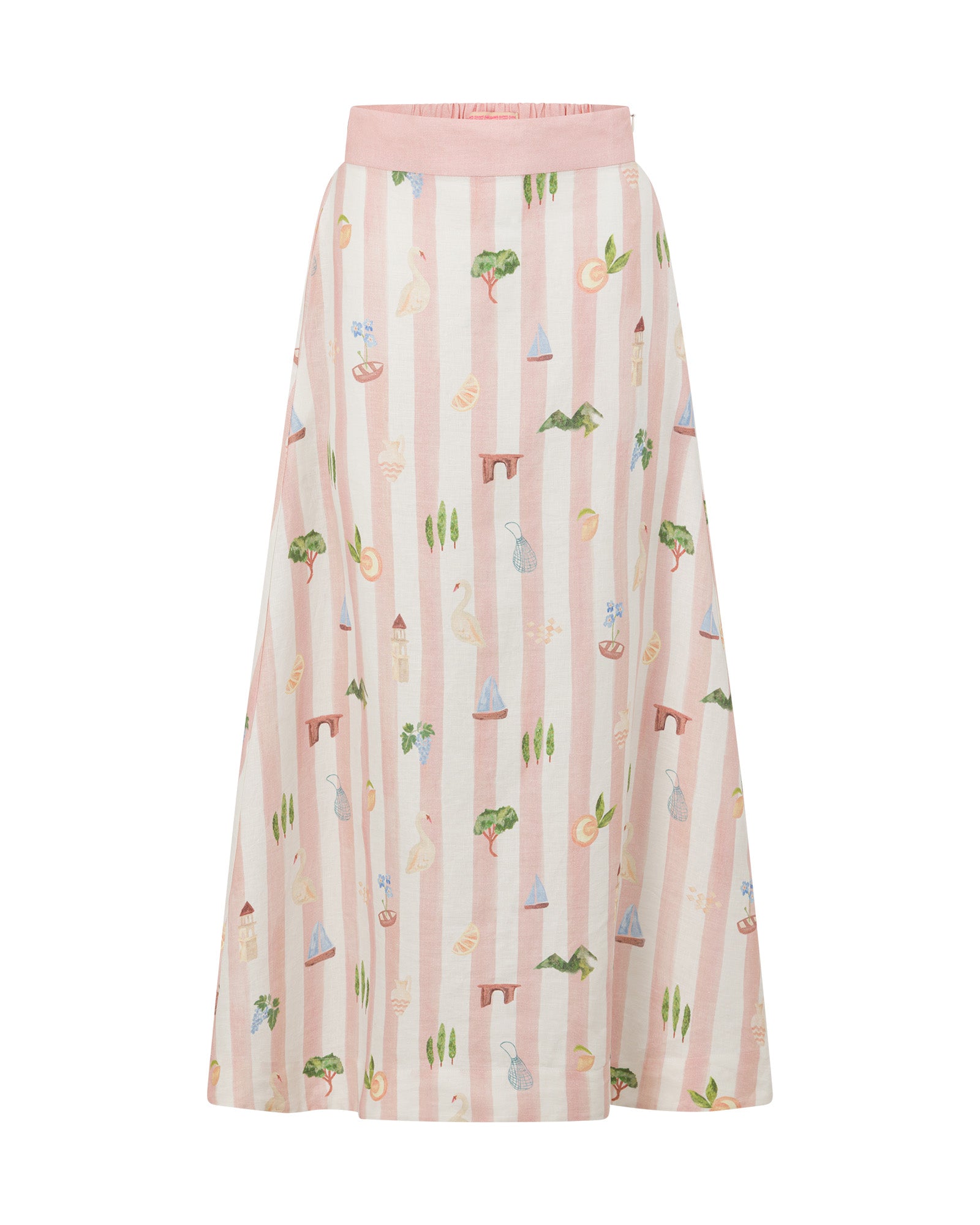 Boat Days Maxi Skirt