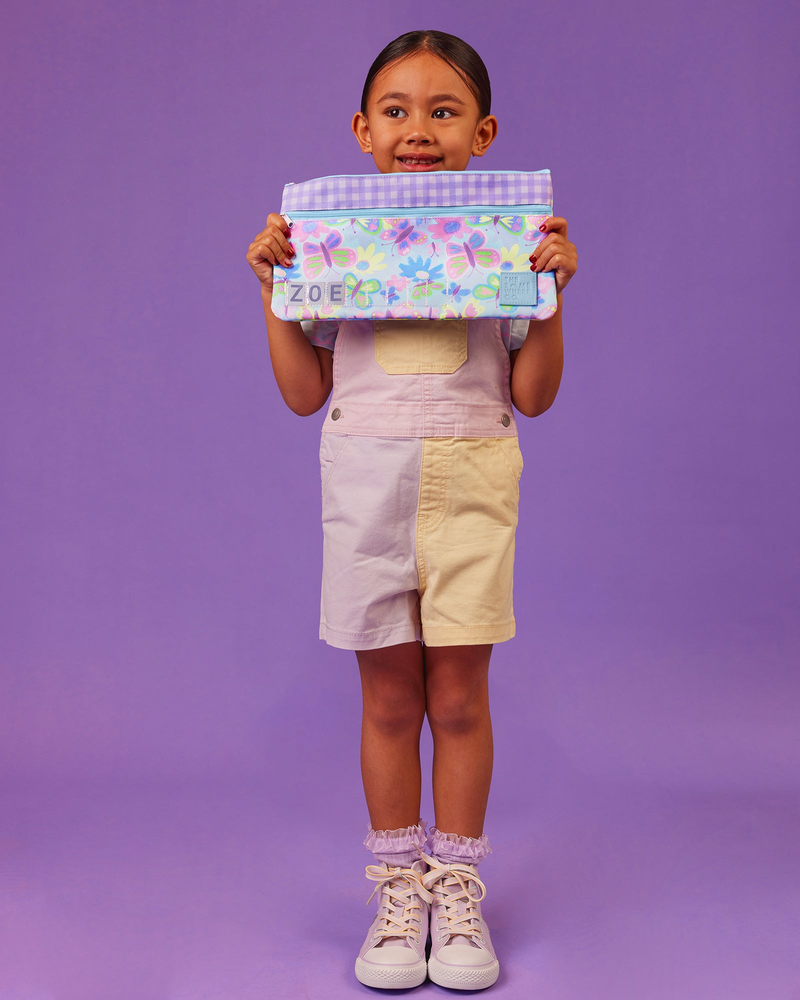 Butterfly Mini ID Pencil Case