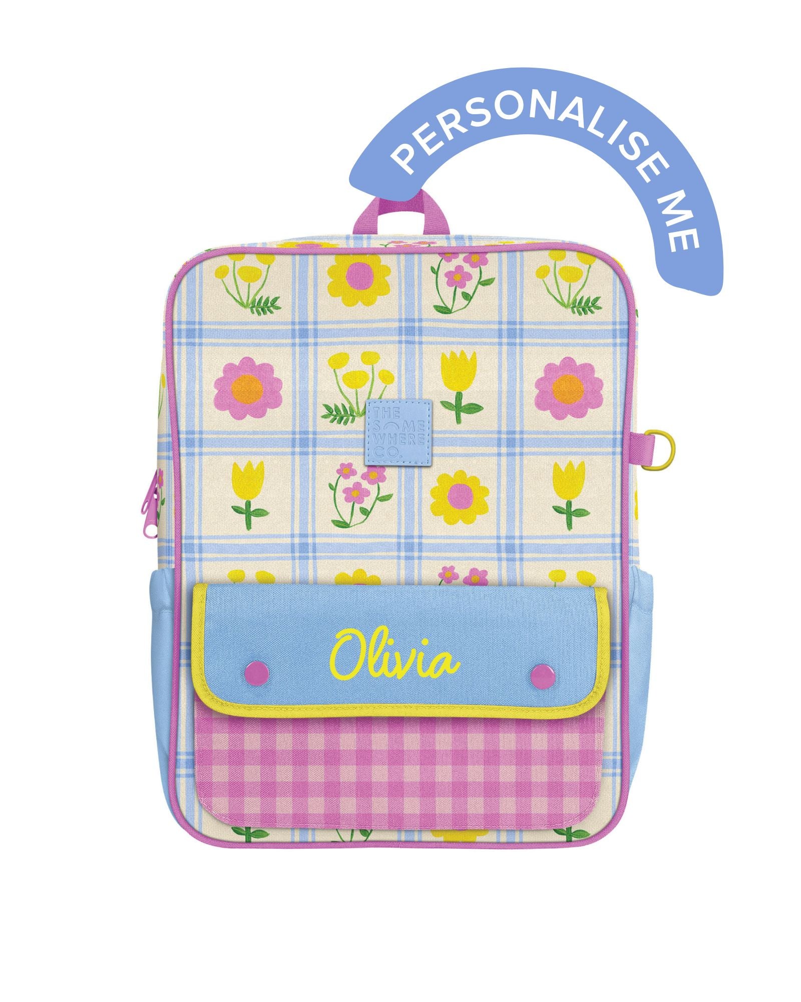 Personalised Posy Picnic Mini Adventure Backpack