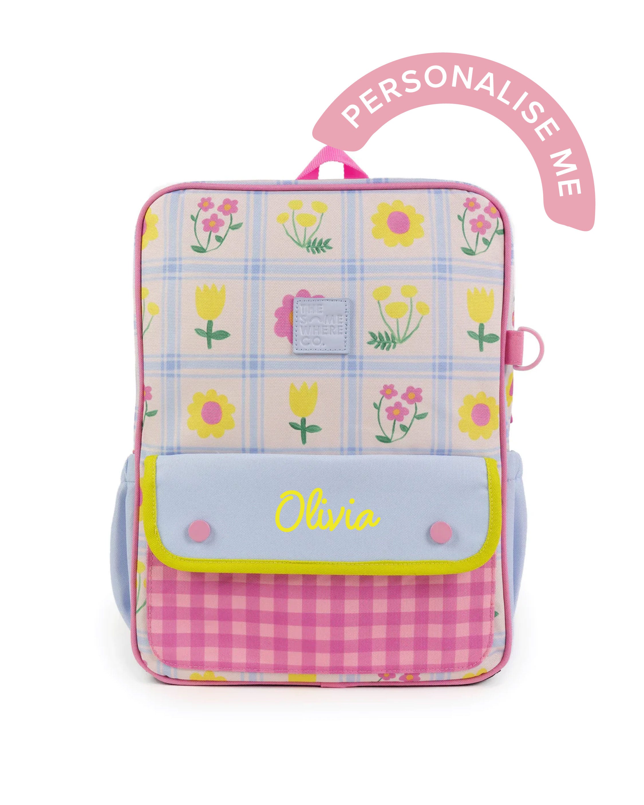 Personalised Posy Picnic Mini Adventure Backpack