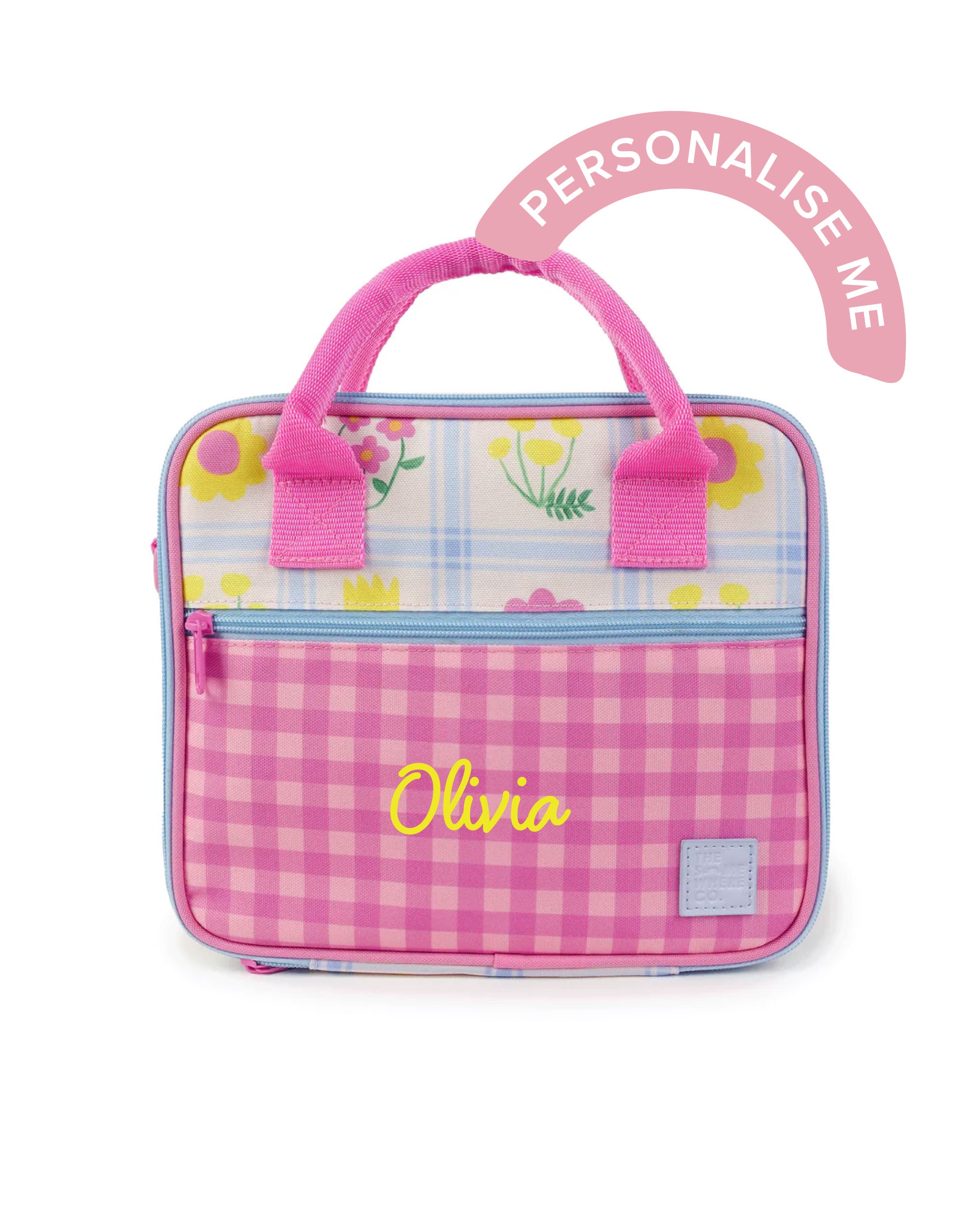 Personalised Posy Picnic Mini Lunch Case