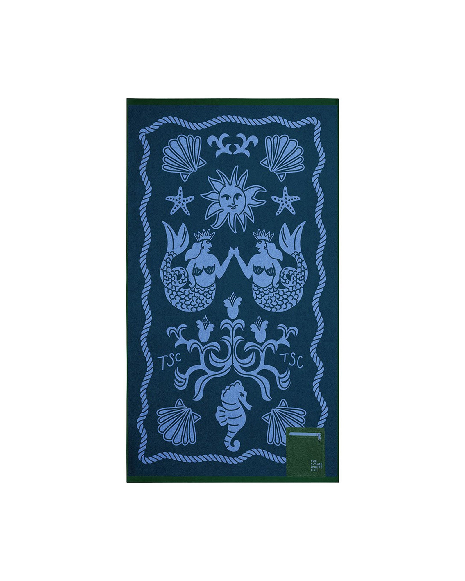 My Own Muse Premium Cotton Beach Towel