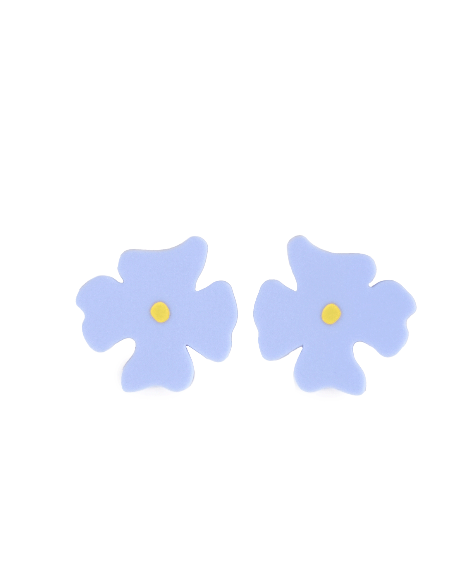 Blue Blossom Stud Earrings