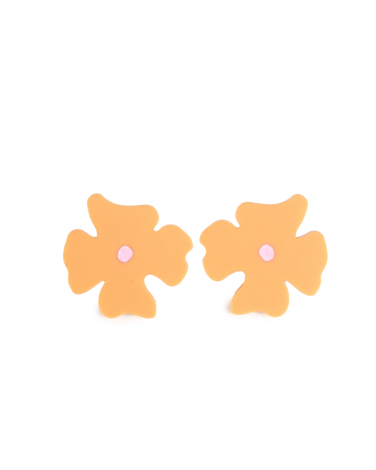 Orange Blossom Stud Earrings