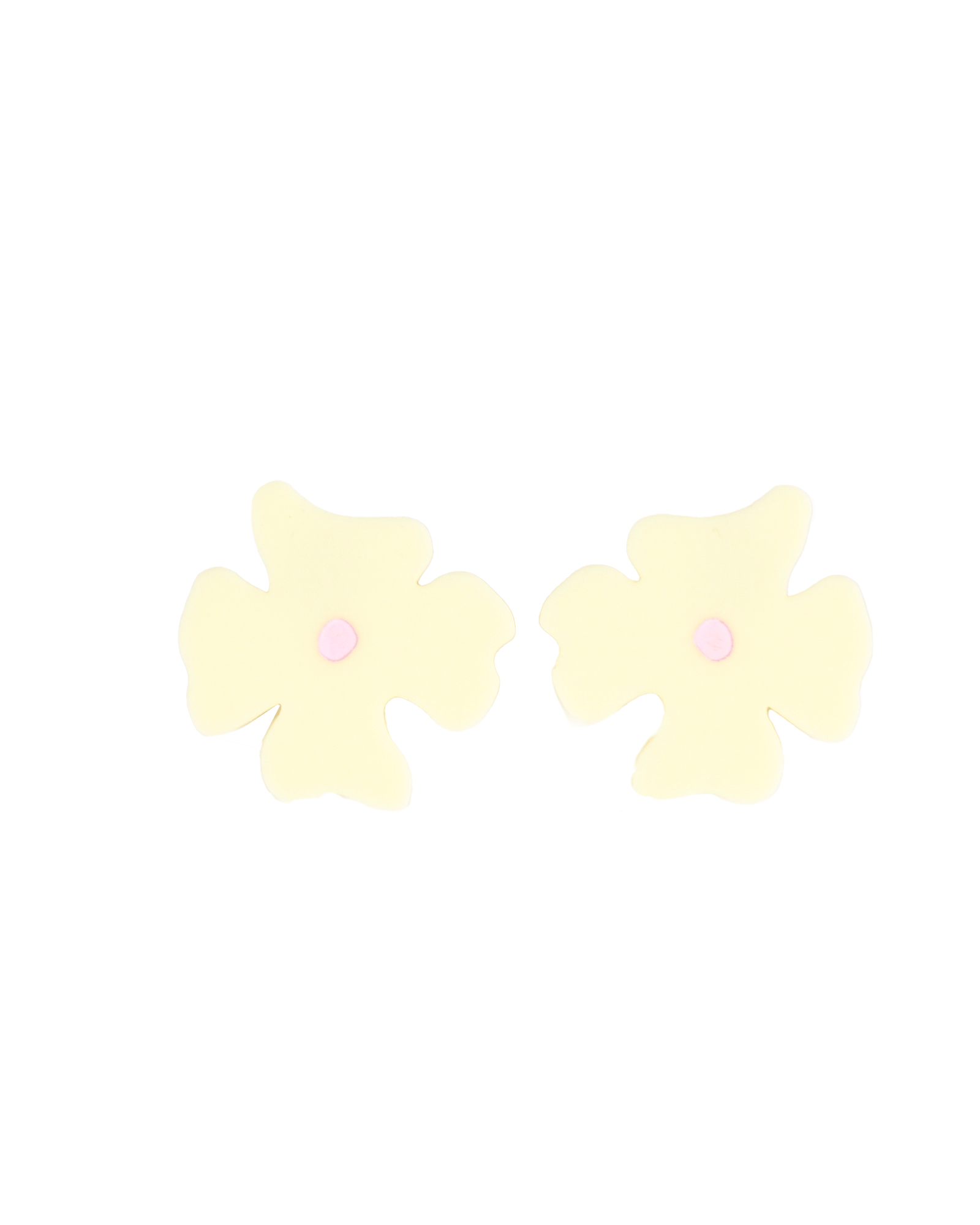 Yellow Blossom Stud Earrings