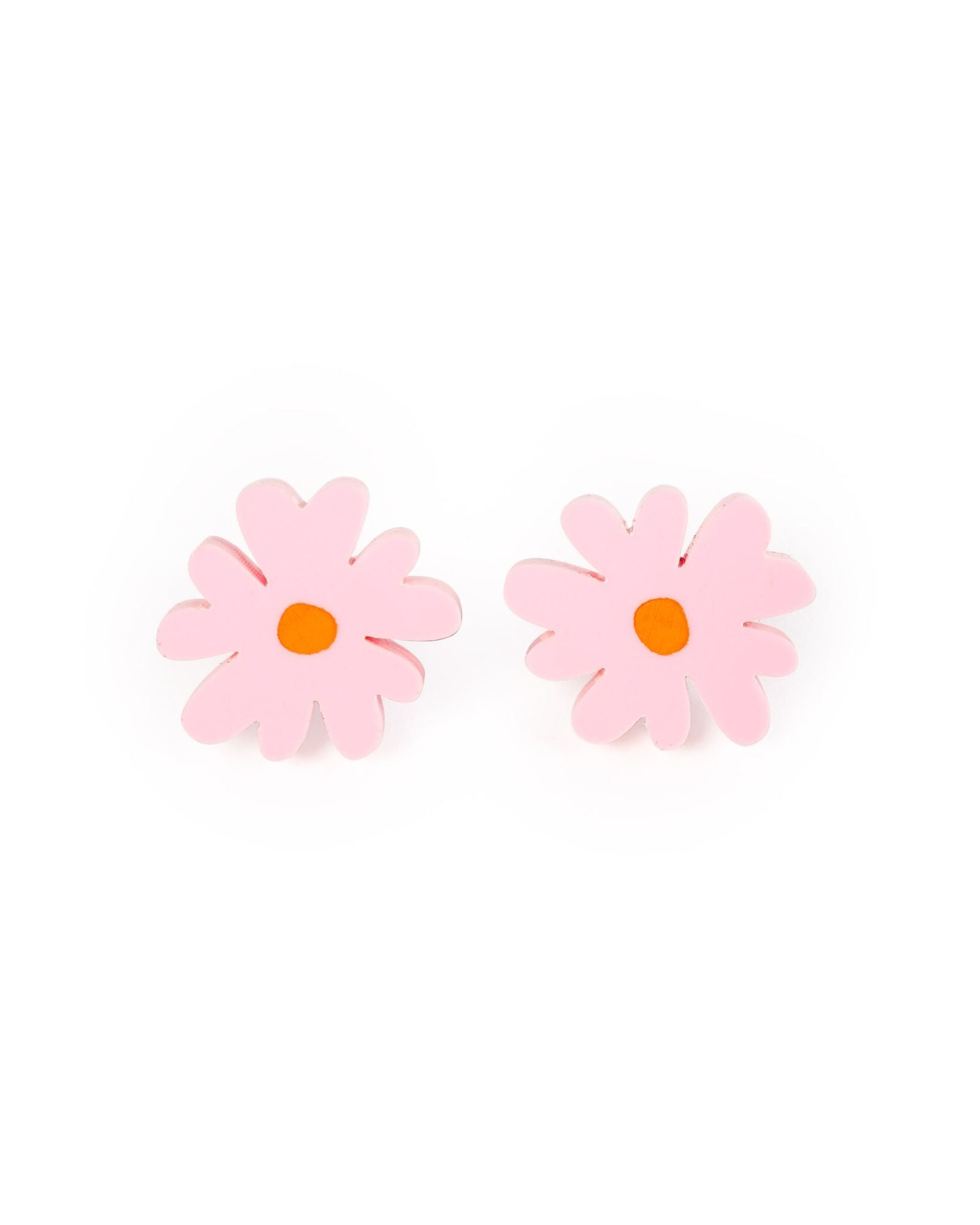 Pink Small Blossom Stud Earrings