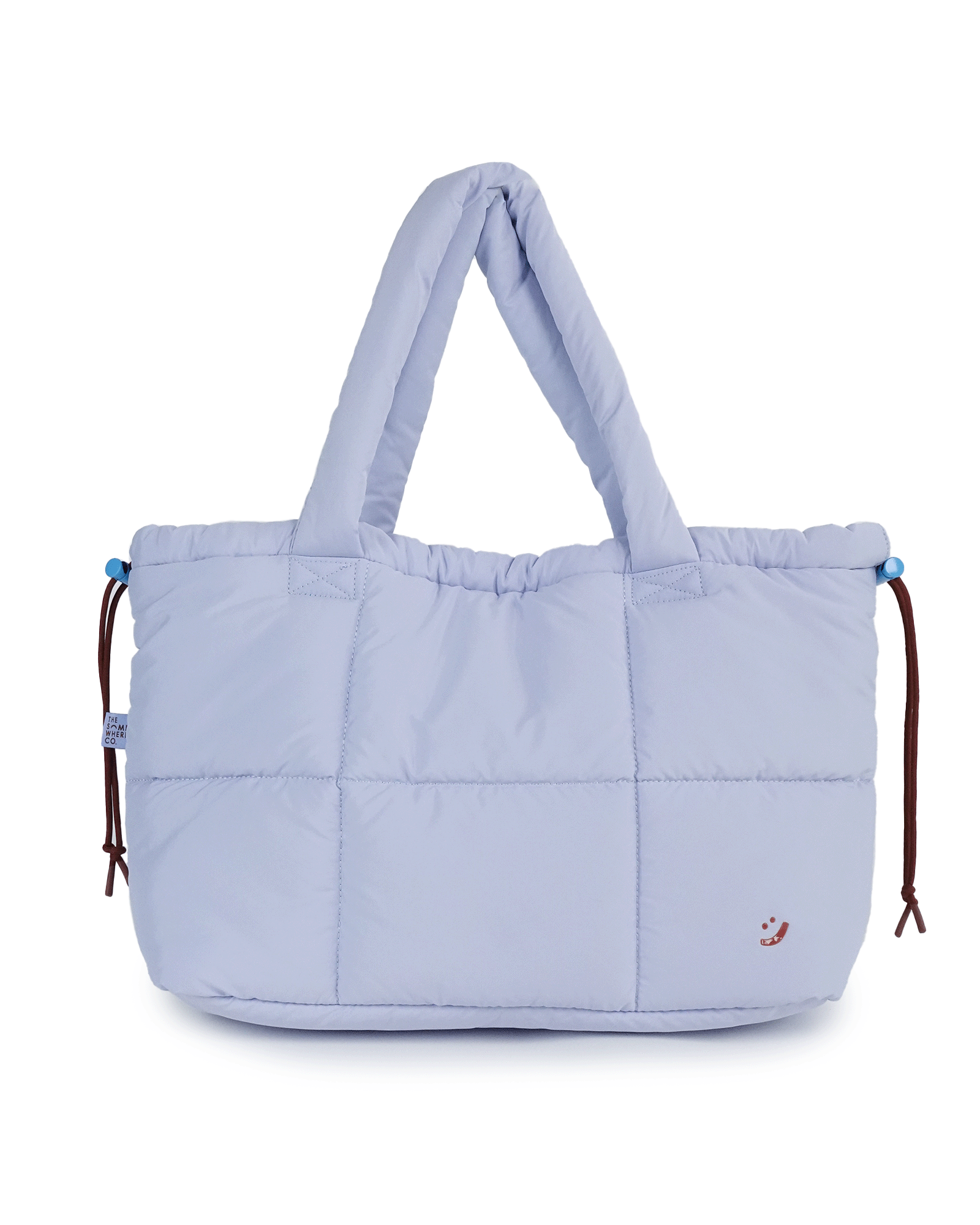 Baby Blue Marshmallow Midi Tote