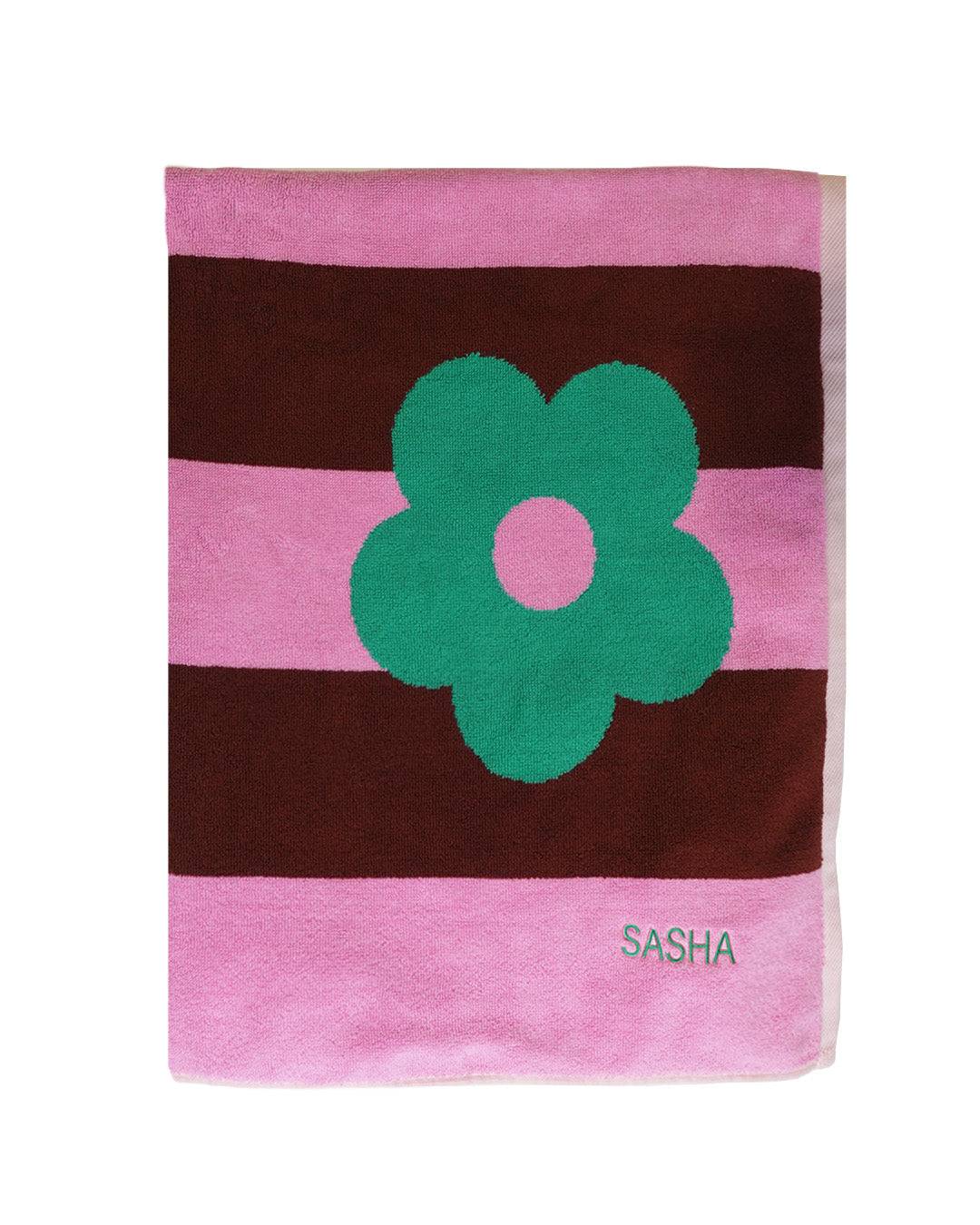 Personalised Rocky Road Premium Cotton Beach Towel