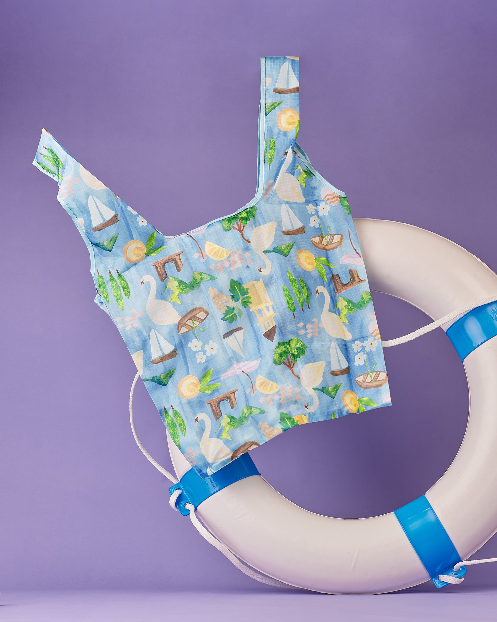 Swan Lake Reusable Shopping Bag