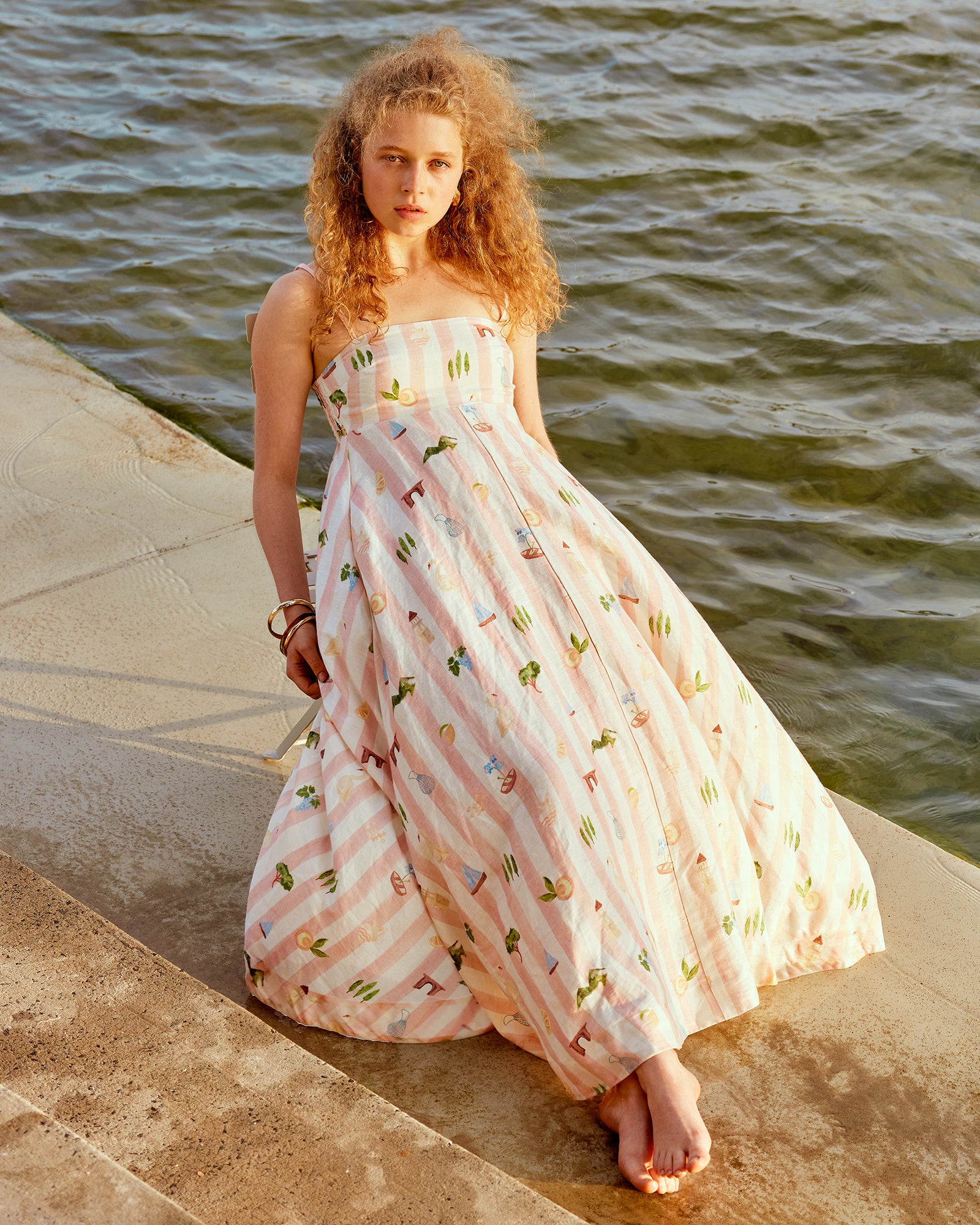 Boat Days Maxi Dress