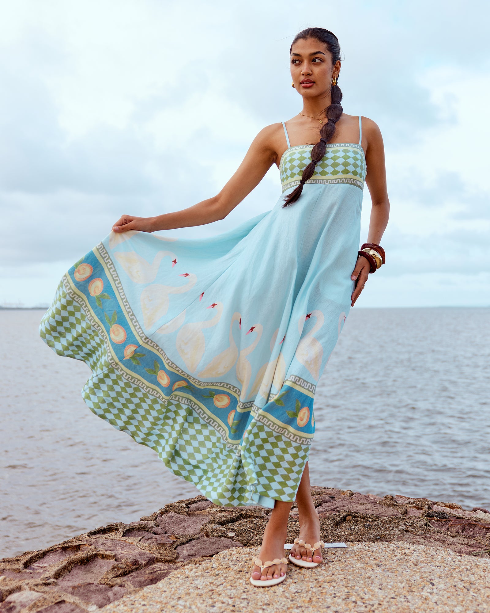 Swan Lake Maxi Dress