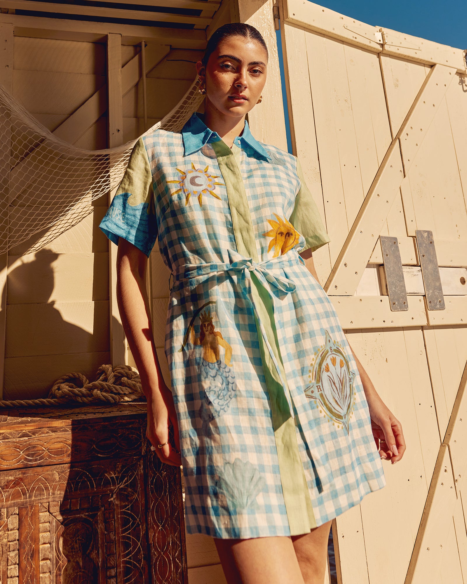 My Own Muse Mini Shirt Dress