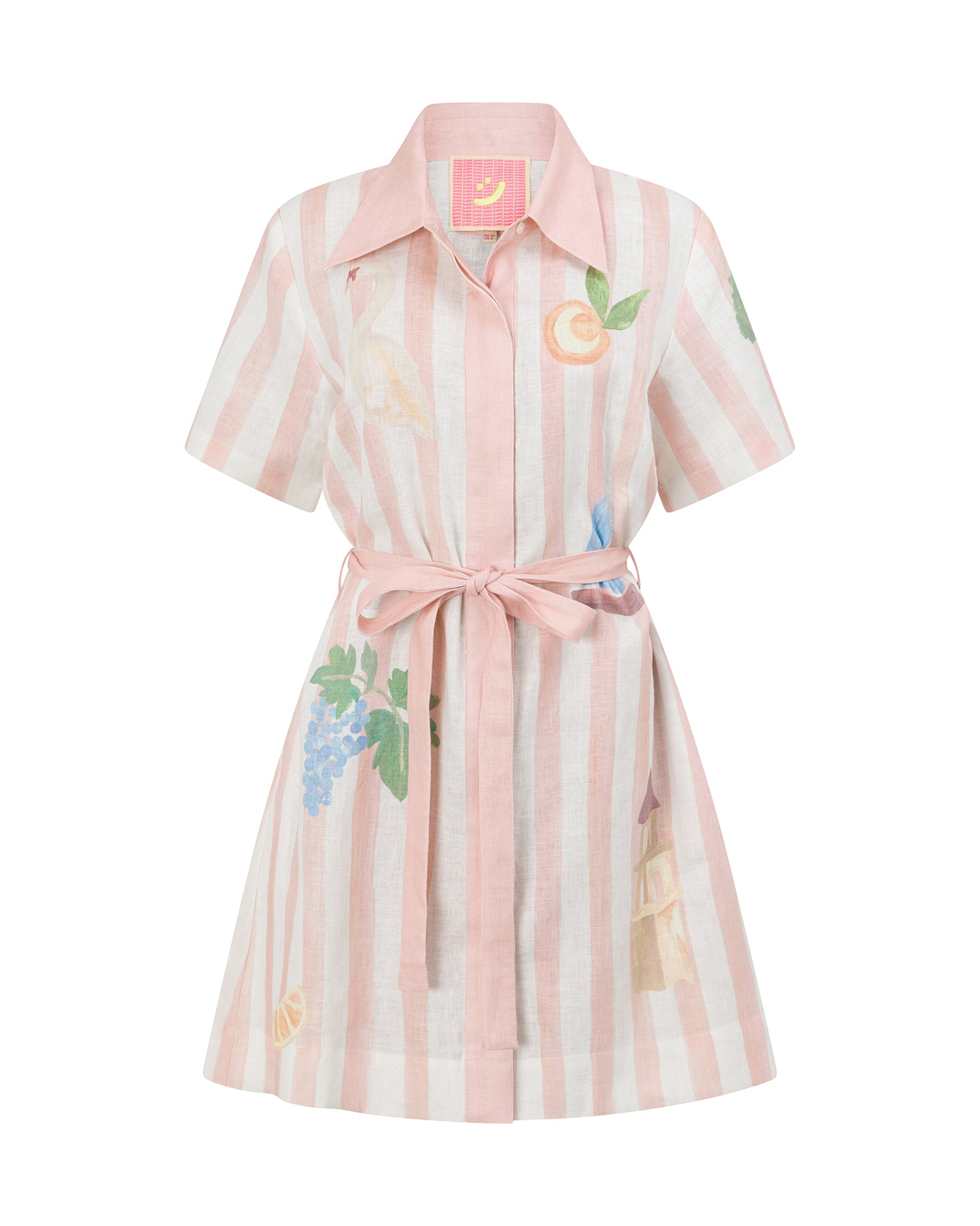 Boat Days Mini Shirt Dress