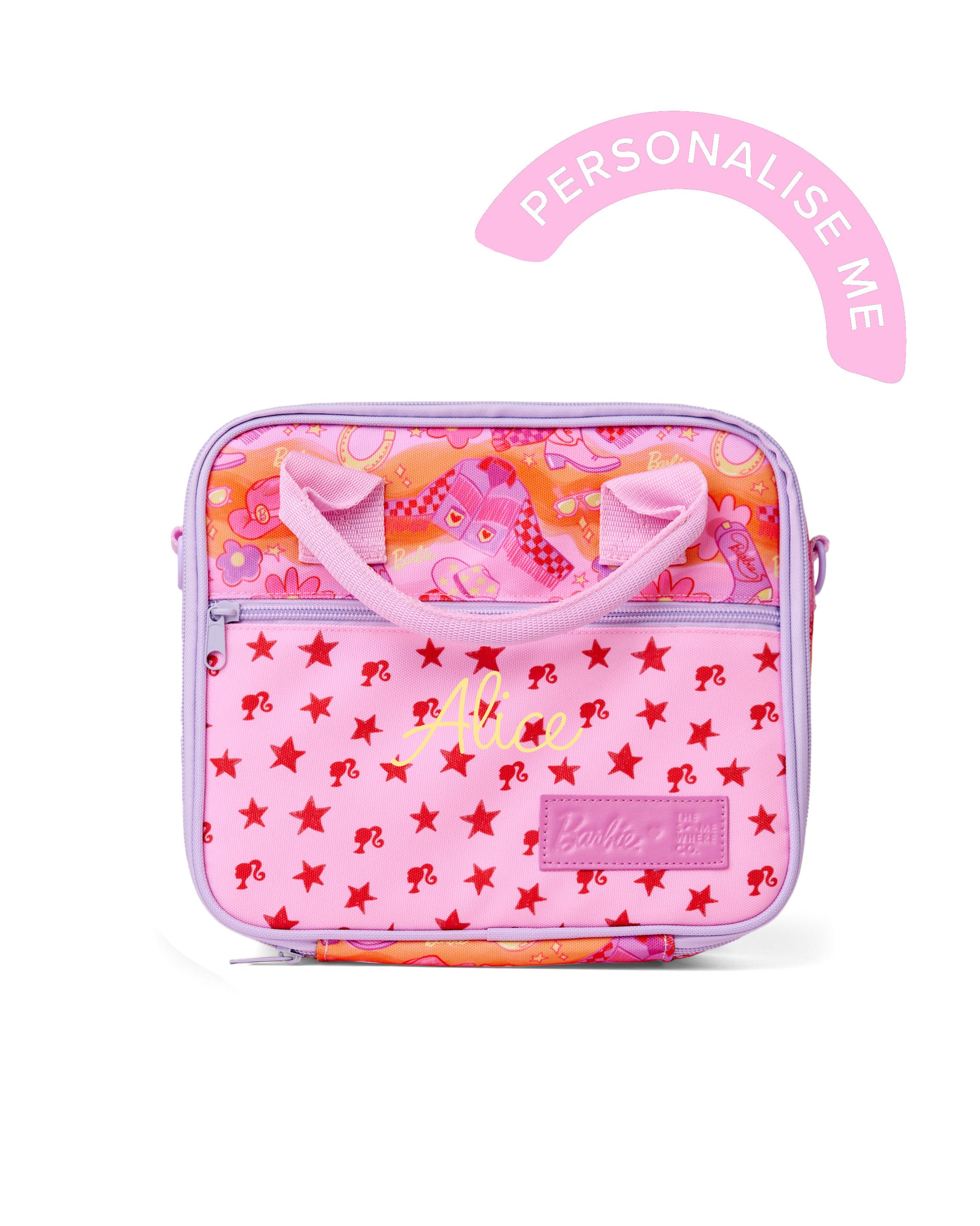 Personalised Barbie Rodeo Mini Lunch Case