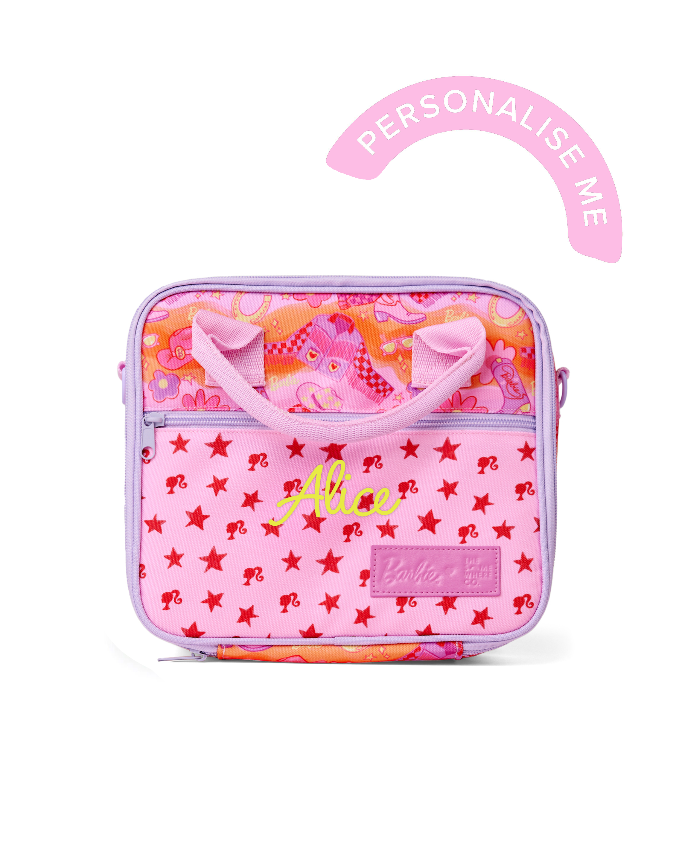 Personalised Barbie Rodeo Mini Lunch Case