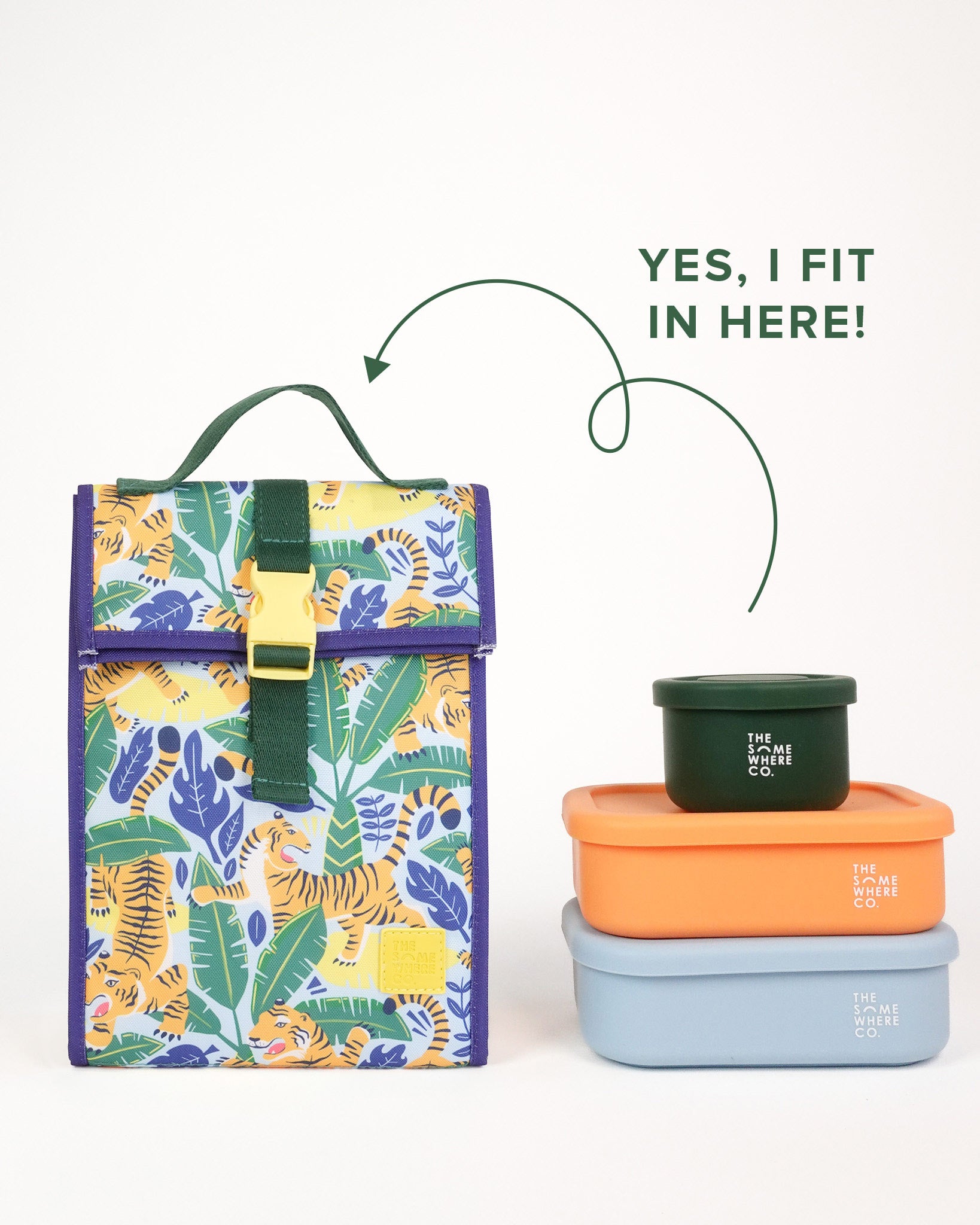 Jungle Rumble Mini Lunch Satchel