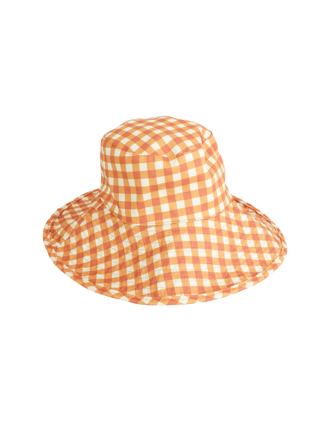 Rust & Blue Reversible Bucket Hat