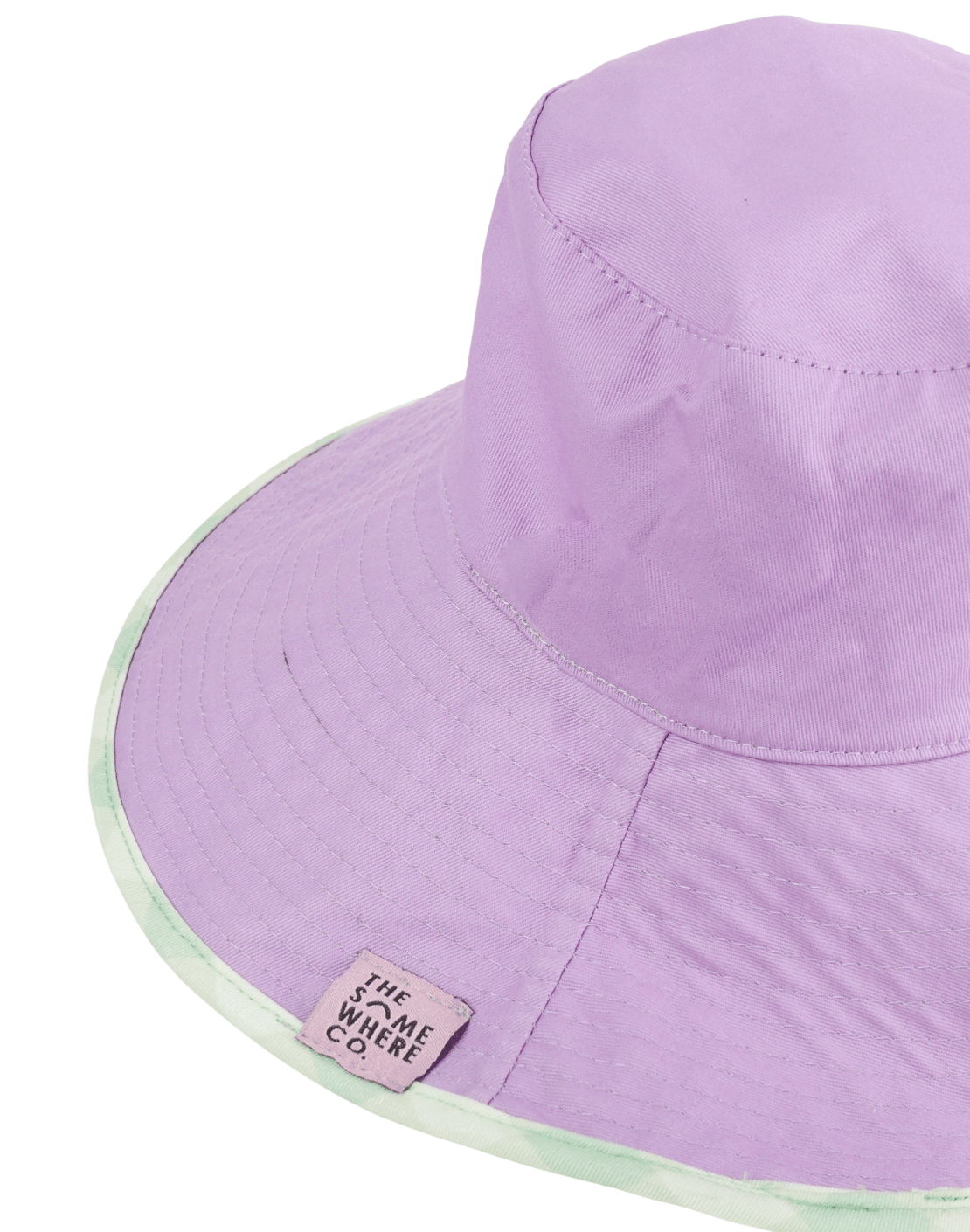 Mint & Lilac Reversible Bucket Hat