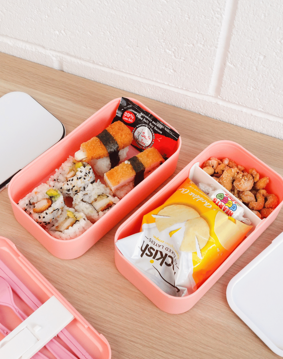 Marshmallow Stackable Bento Box