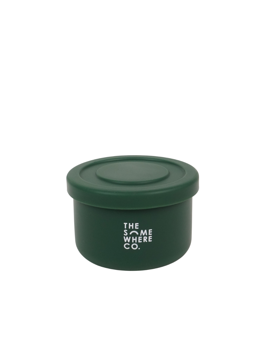 Forest Green Silicone Snack Box