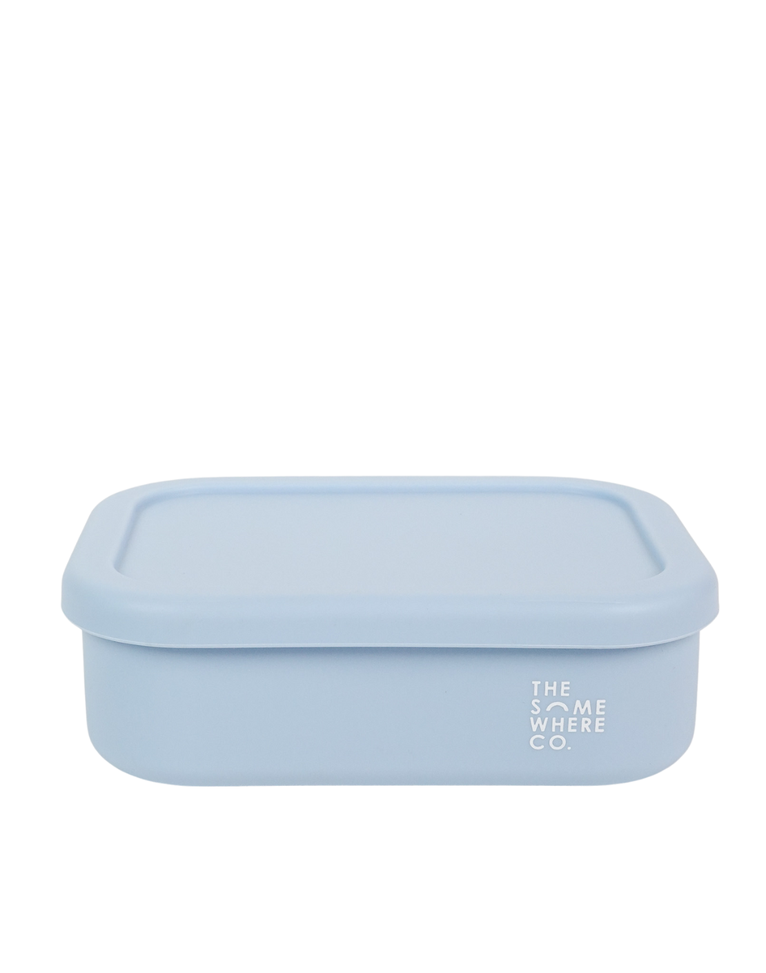 Powder Lunch Container Powder Blue Silicone Bento Lunch Box – The Somewhere Co. AUS