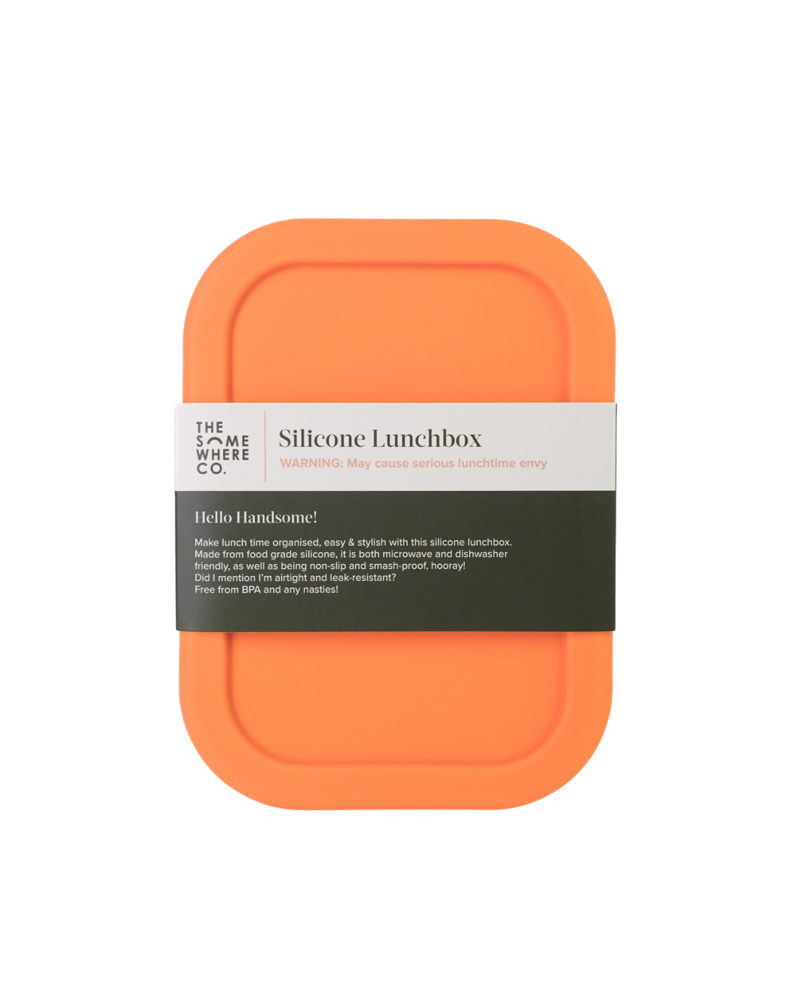 Apricot Silicone Lunch Box