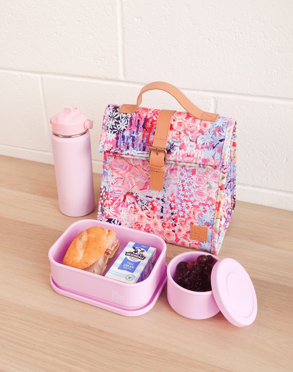 Lilac Silicone Lunch Box