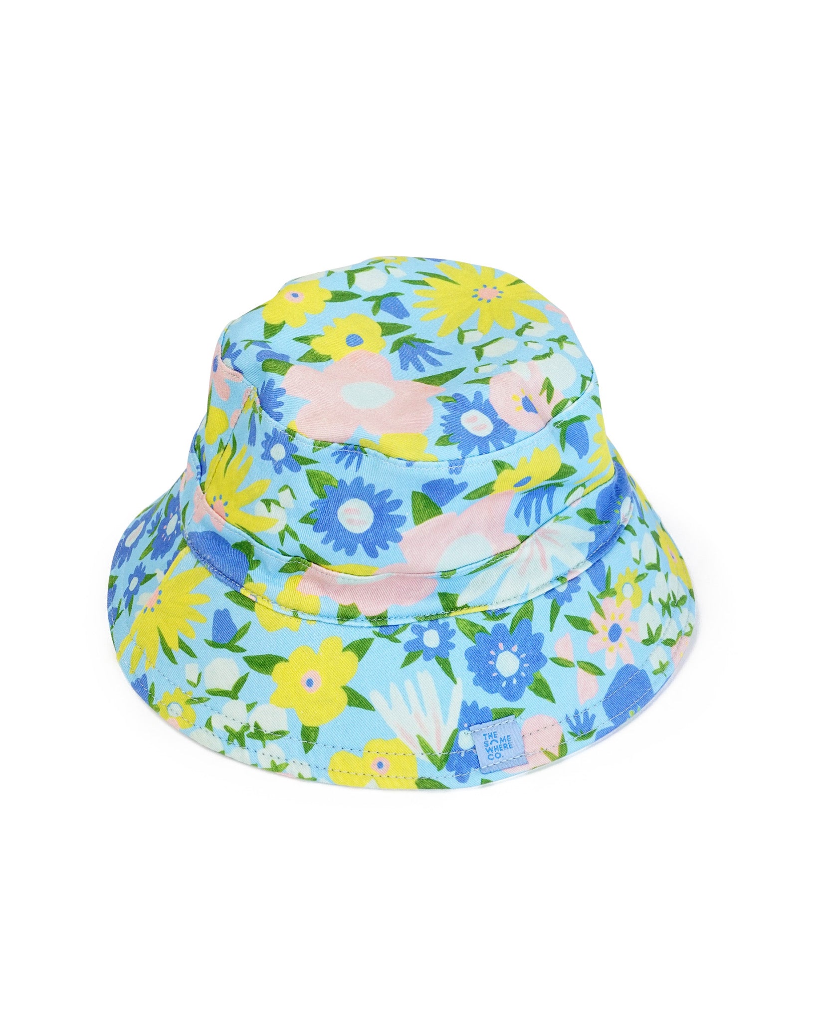 Posy Skies Reversible Mini Bucket Hat