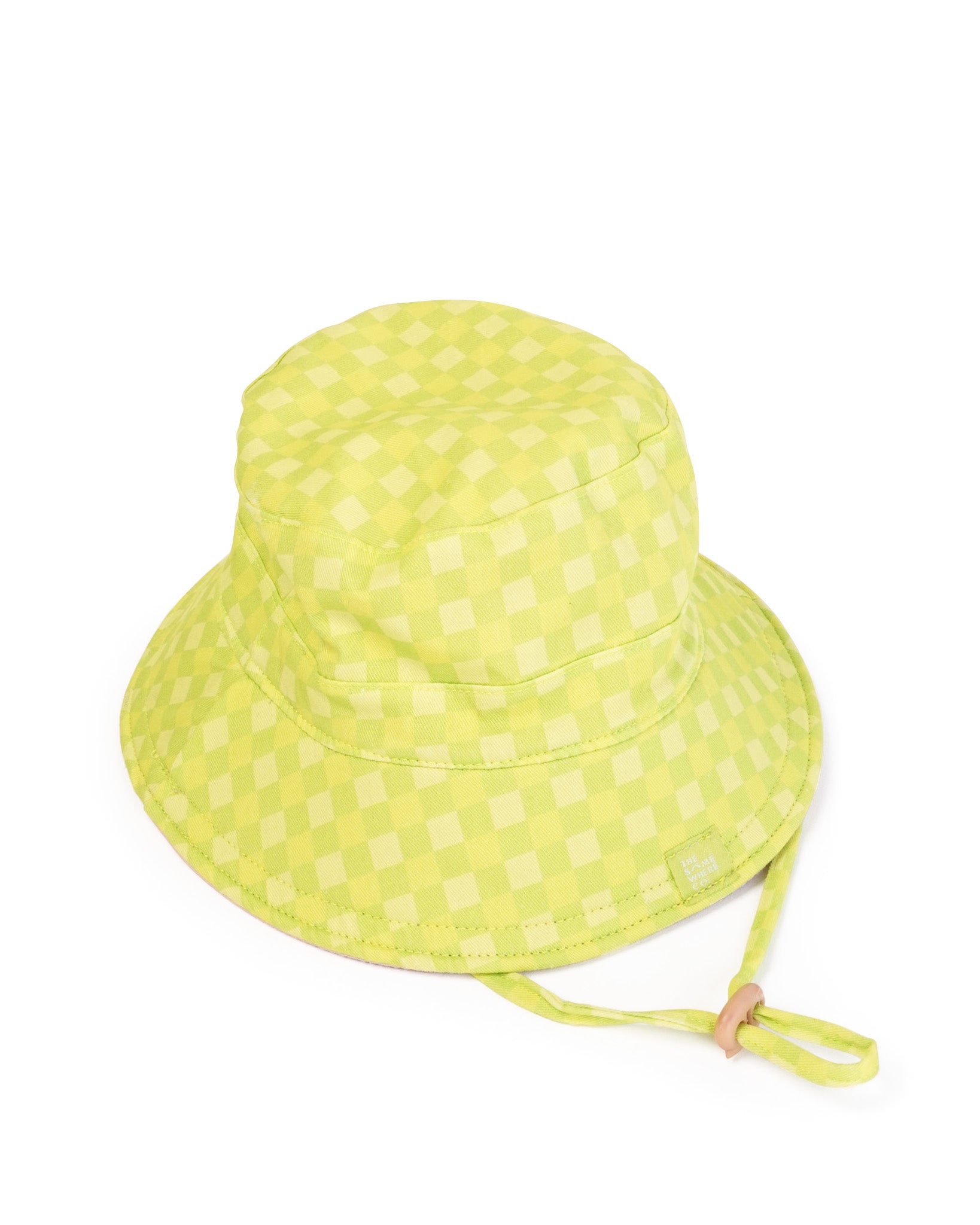 Pink & Lime Reversible Mini Bucket Hat