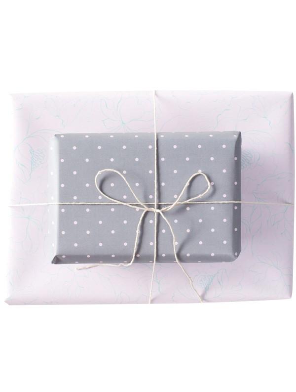 Double Sided Wrapping Paper 3PK: Dainty Musk | Blushing Confetti