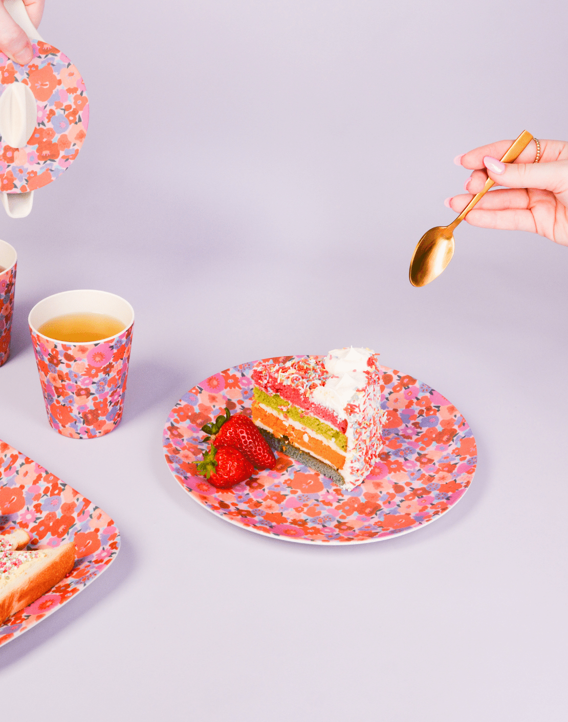 Sunkissed Bamboo Melamine Plates